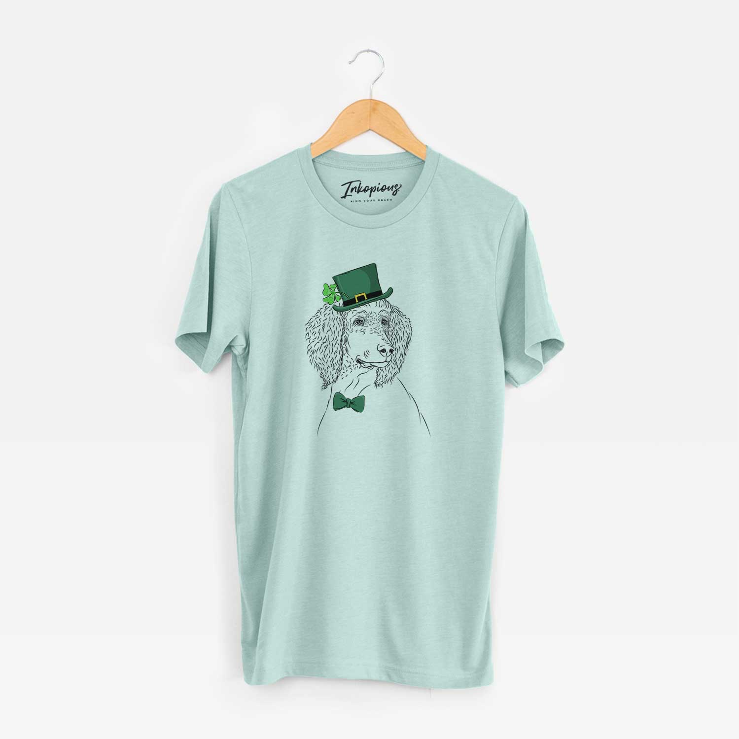 St. Patrick's Leo the Poodle - Unisex Crewneck