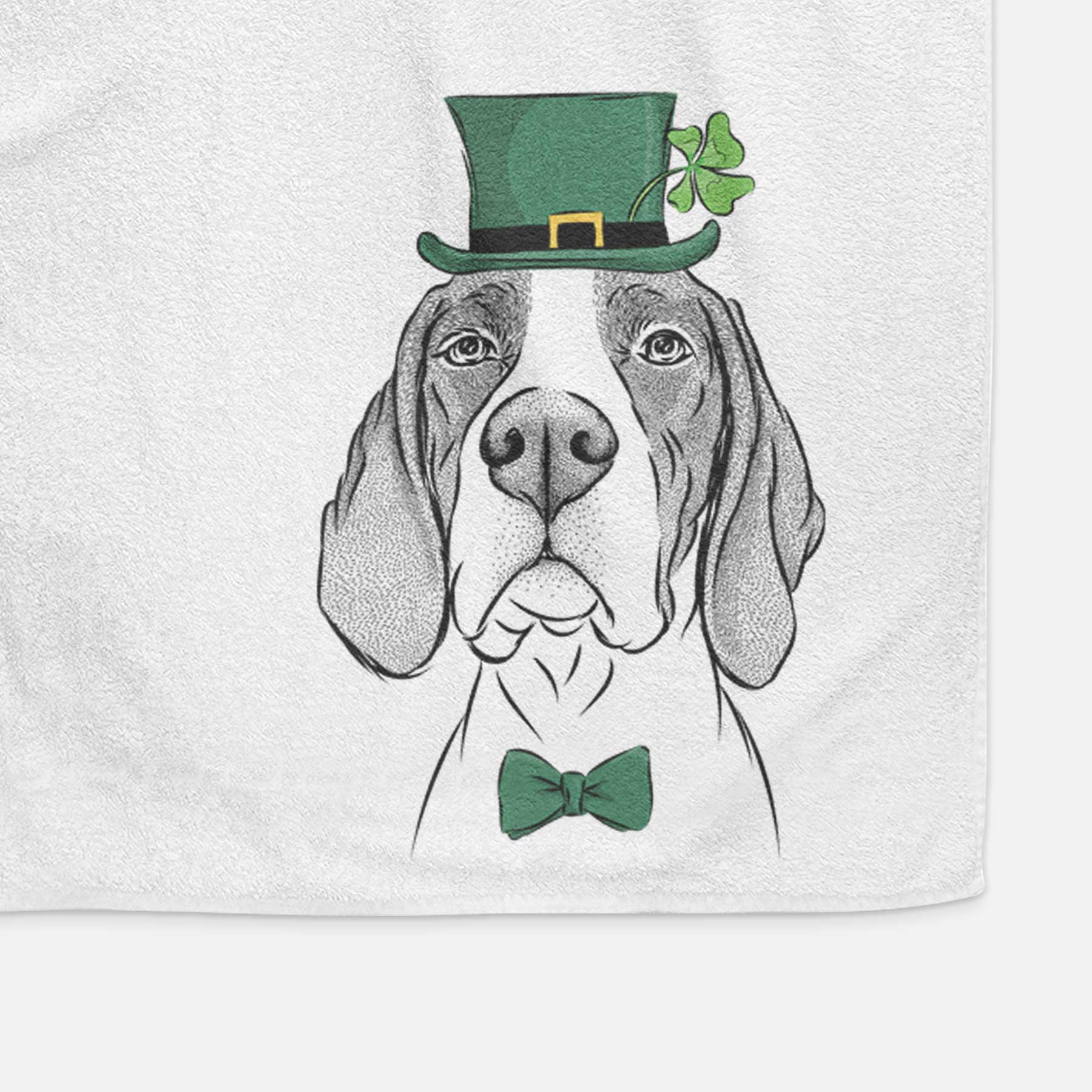 Liam the English Pointer Decorative Hand Towel