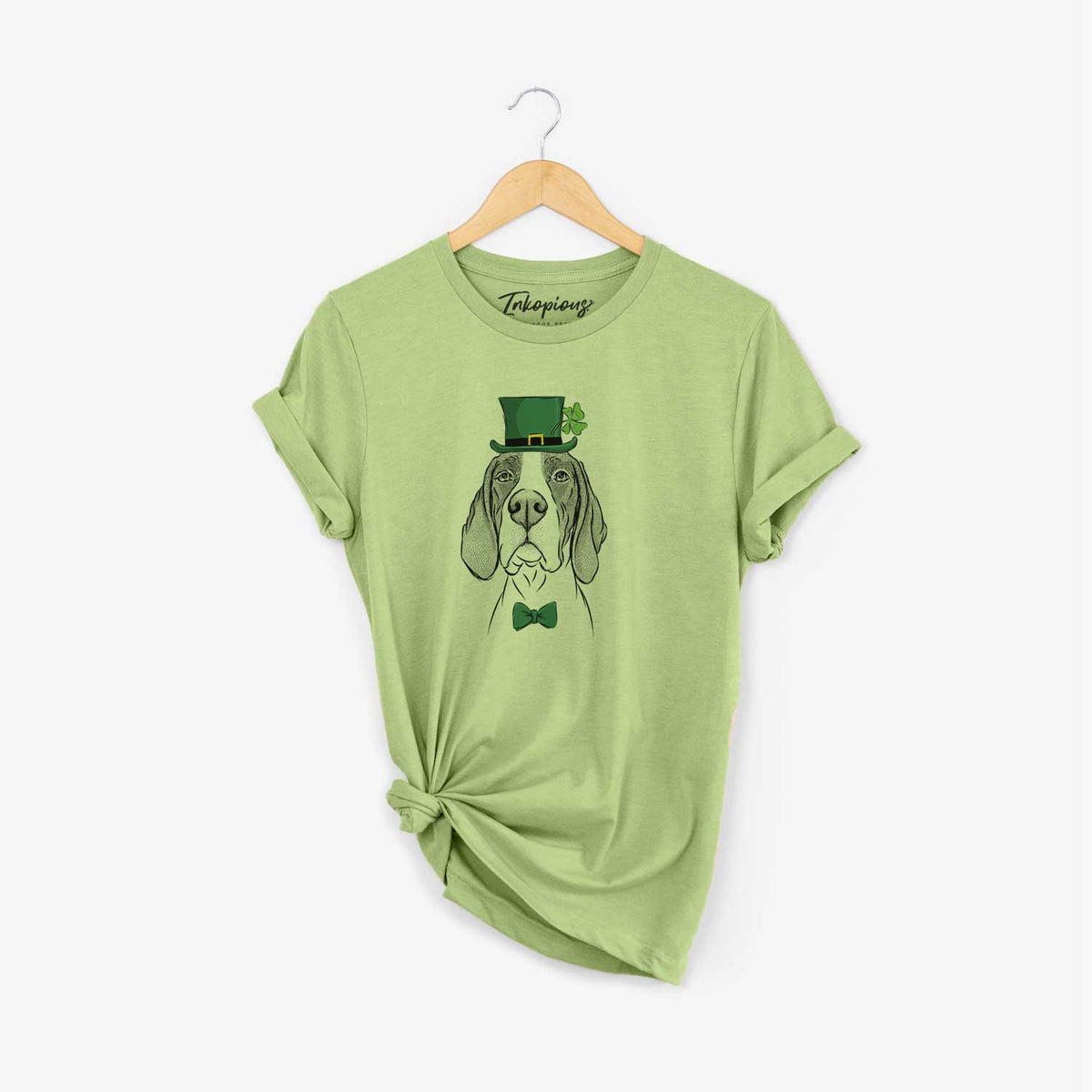 St. Patrick&#39;s Liam the English Pointer - Unisex Crewneck