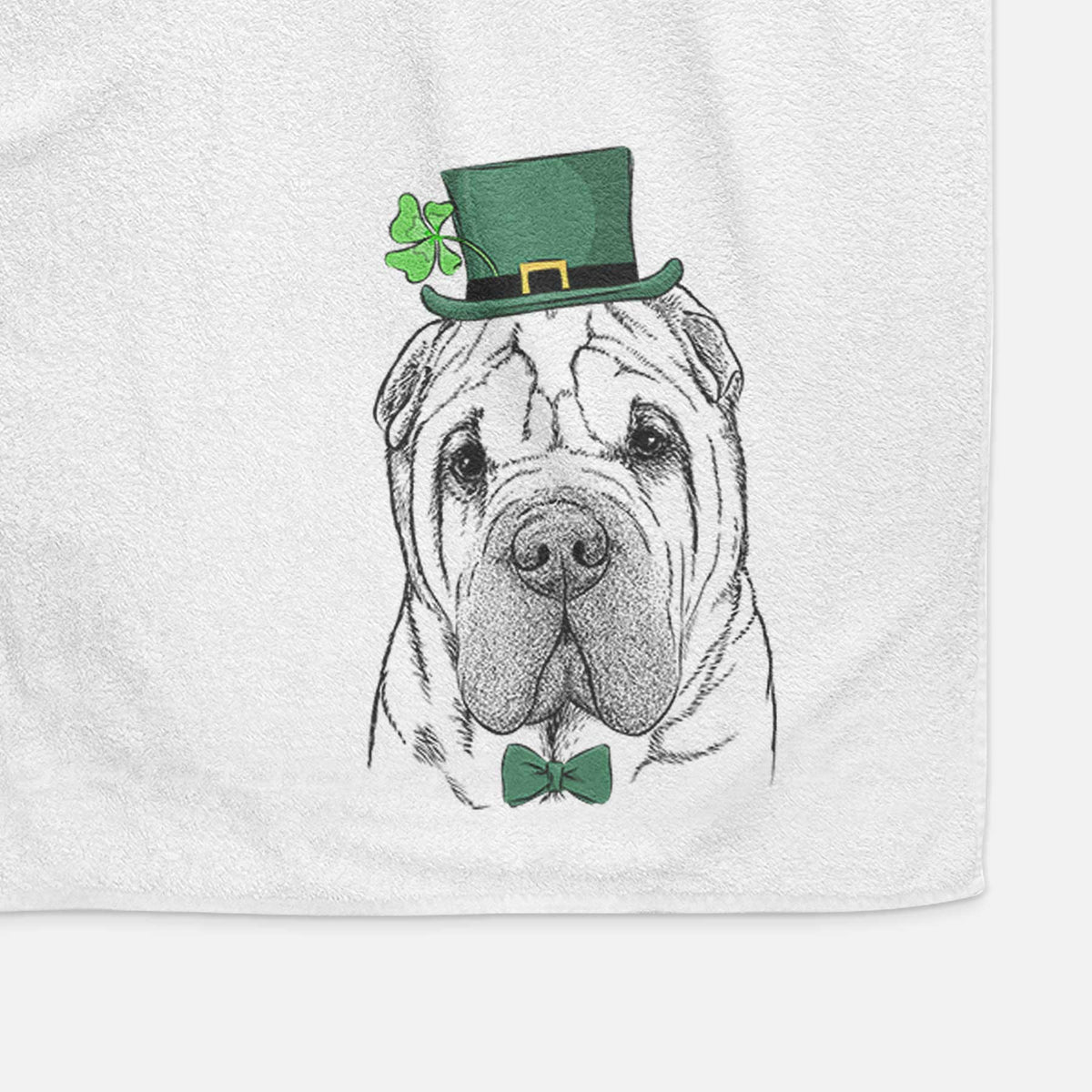 Lilly the Shar Pei Decorative Hand Towel