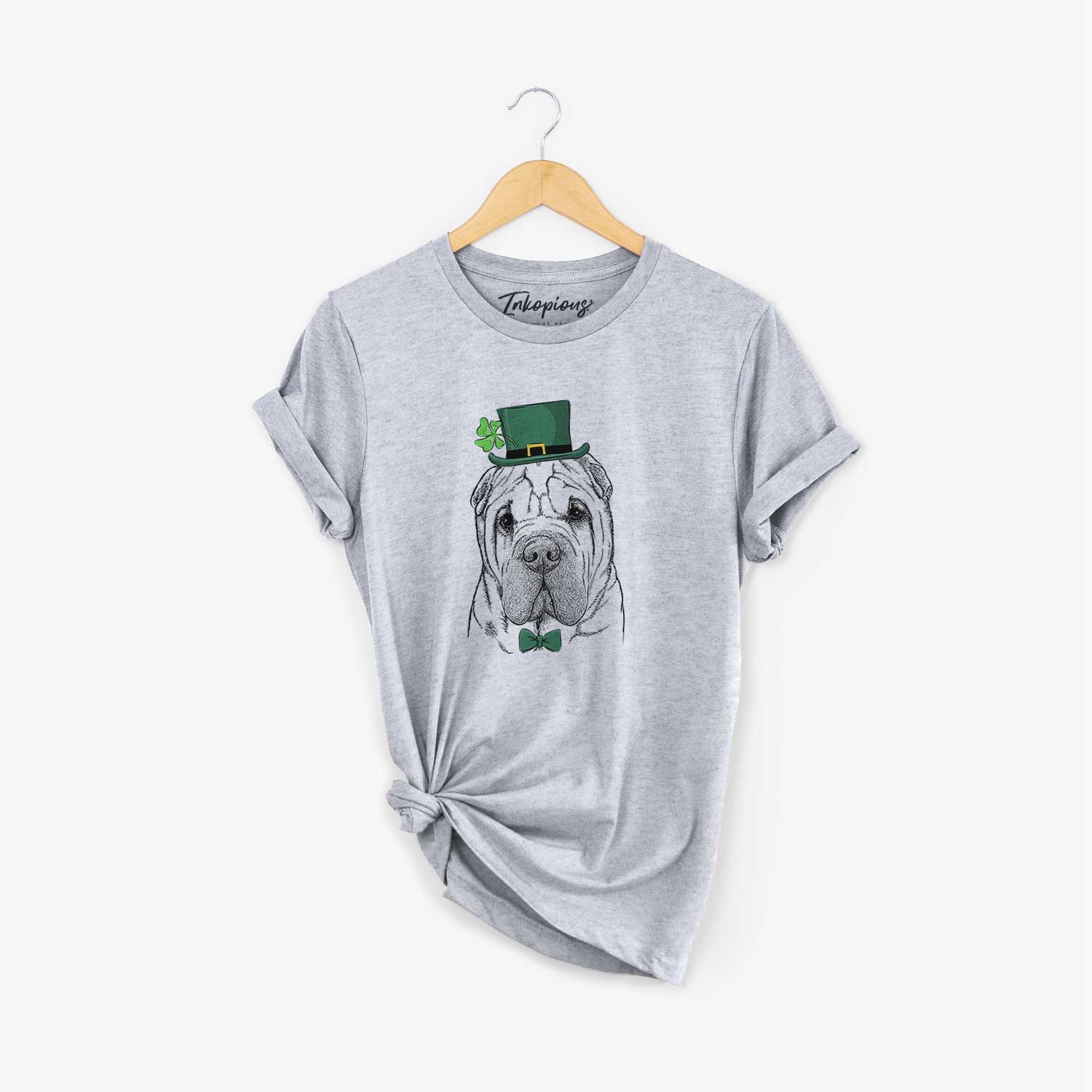 St. Patrick's Lilly the Shar Pei - Unisex Crewneck