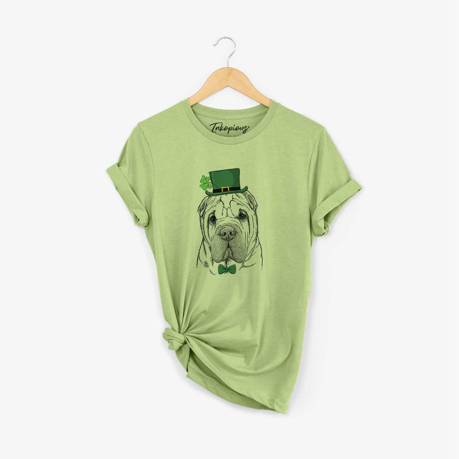 St. Patrick's Lilly the Shar Pei - Unisex Crewneck