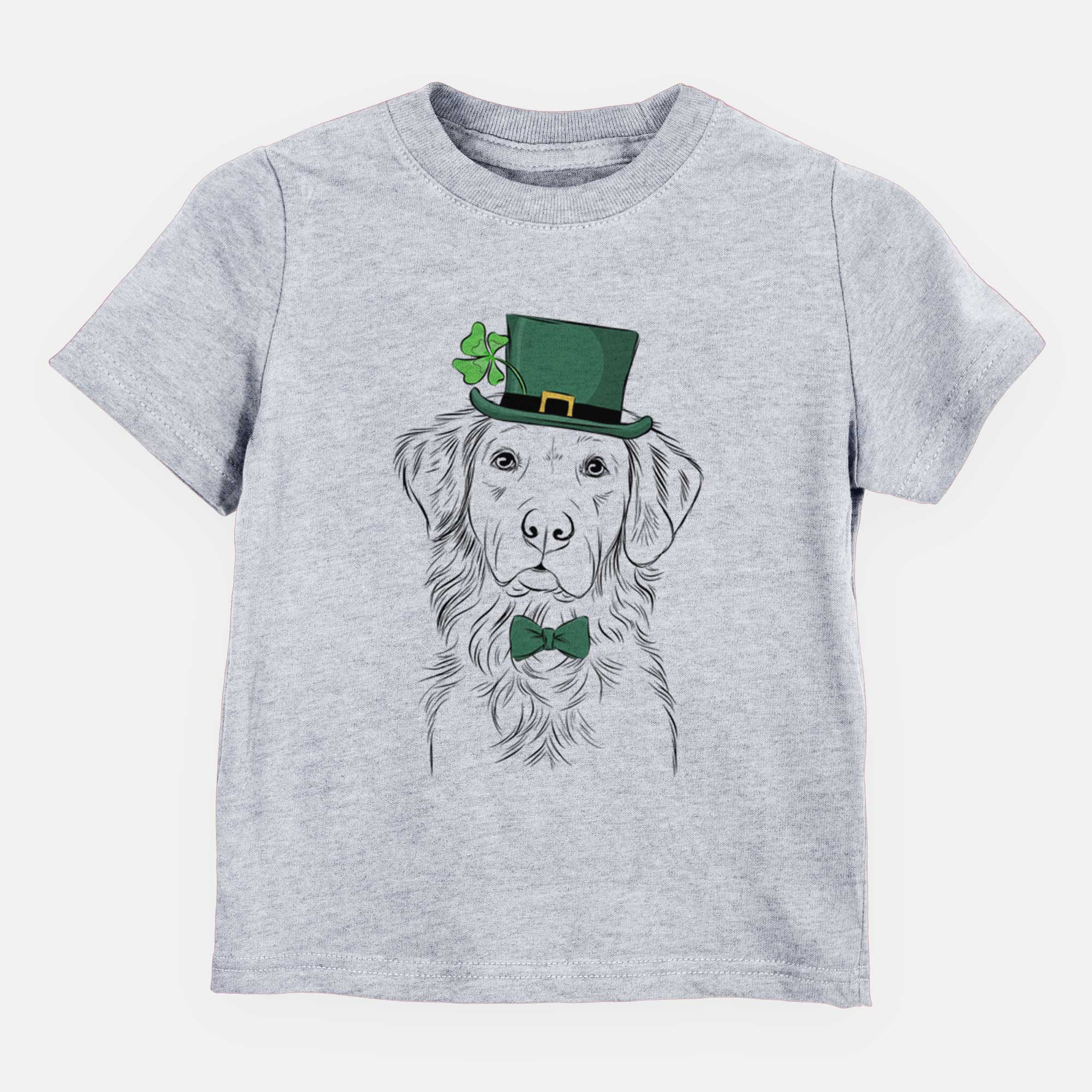 St. Patricks Linden the Golden Retriever - Kids/Youth/Toddler Shirt