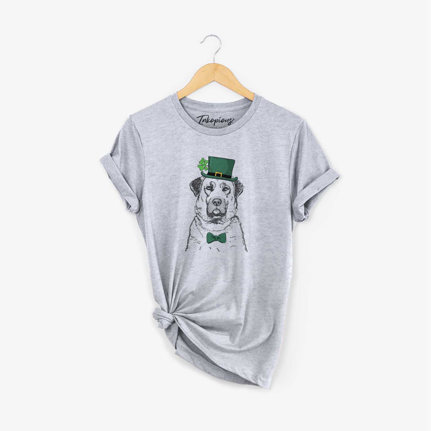 St. Patrick's Loca the Anatolian Shepherd - Unisex Crewneck