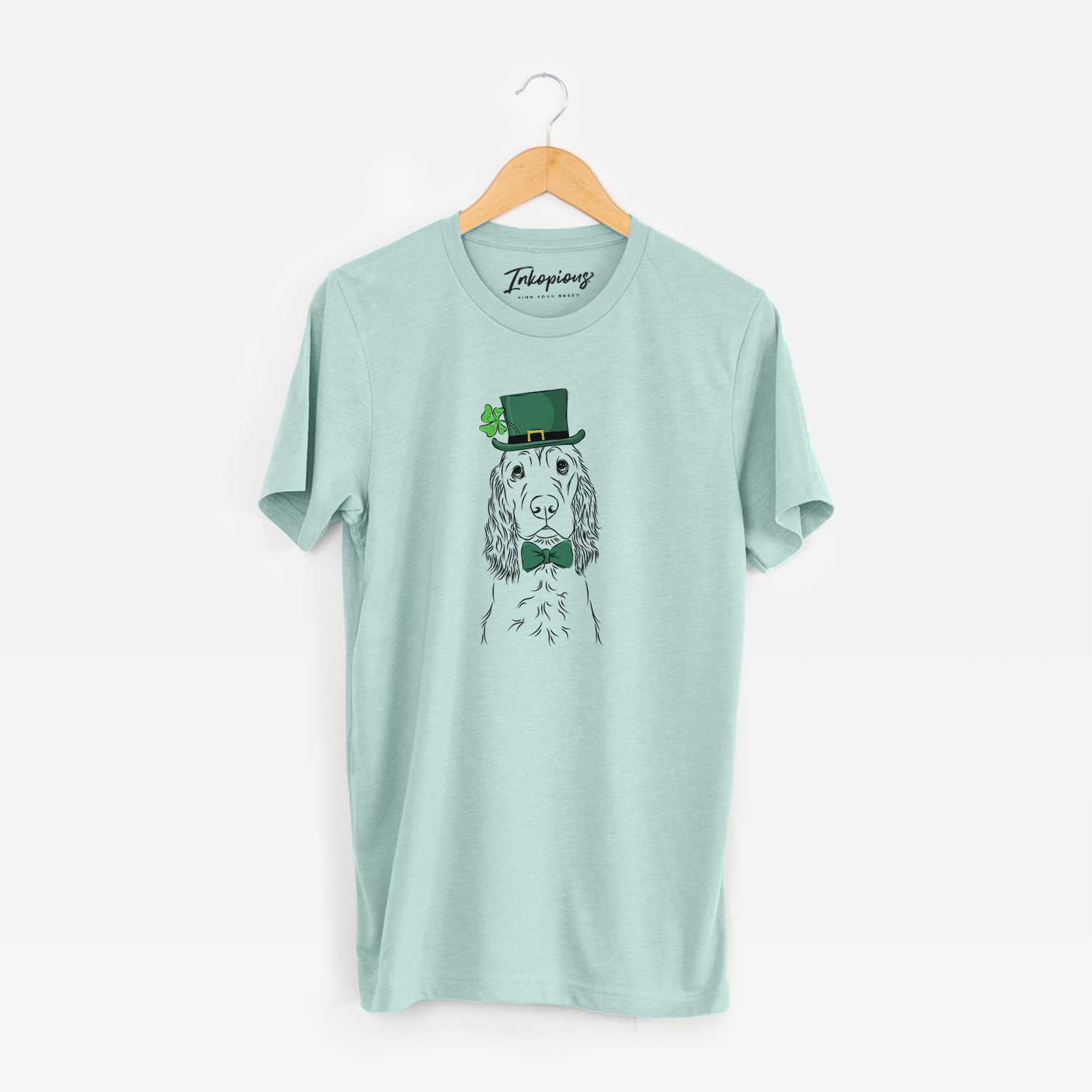 St. Patrick's Logan the Cocker Spaniel - Unisex Crewneck