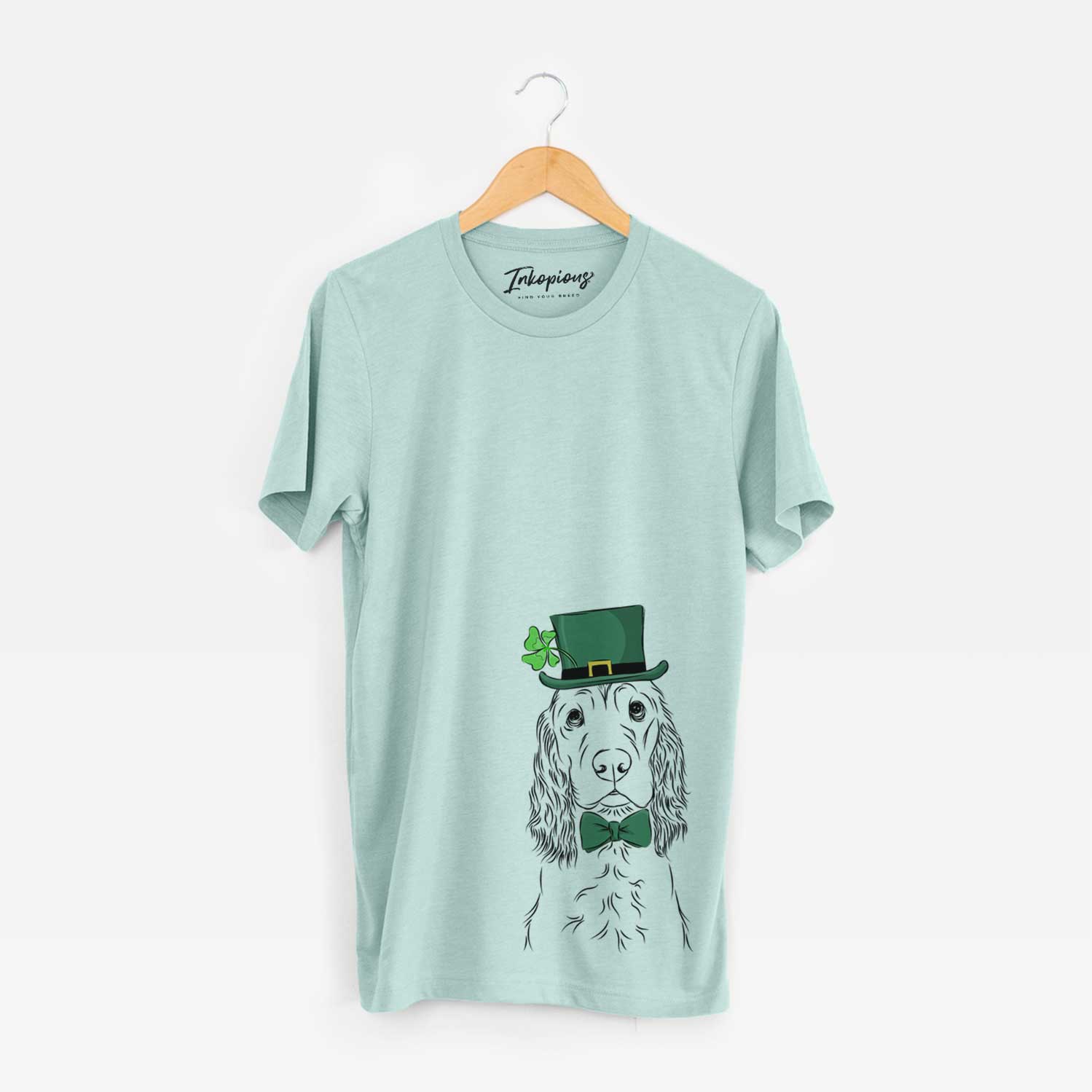 St. Patrick's Logan the Cocker Spaniel - Unisex Crewneck