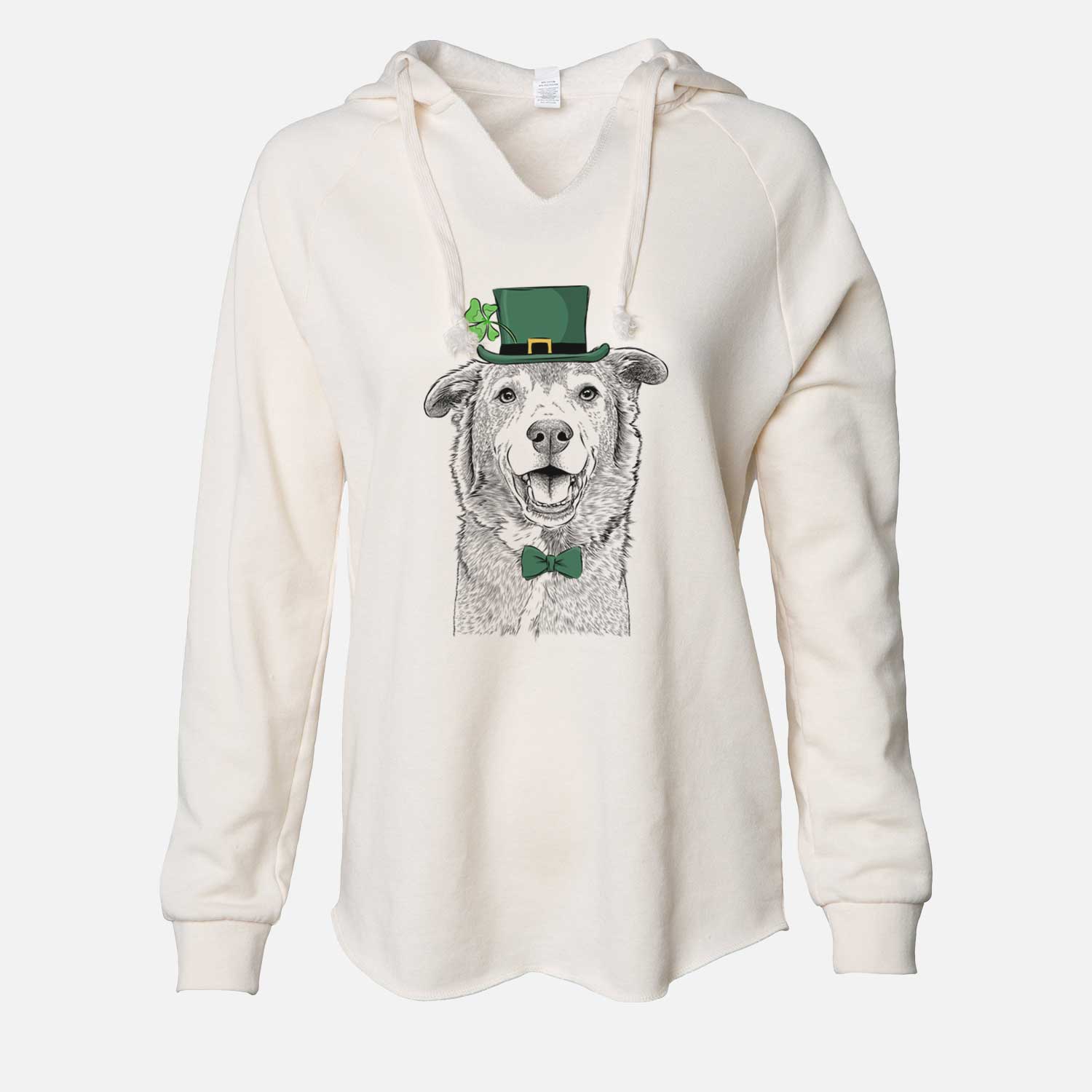 St. Patrick's Logan the Rescue Mutt - Cali Wave Hooded Sweatshirt