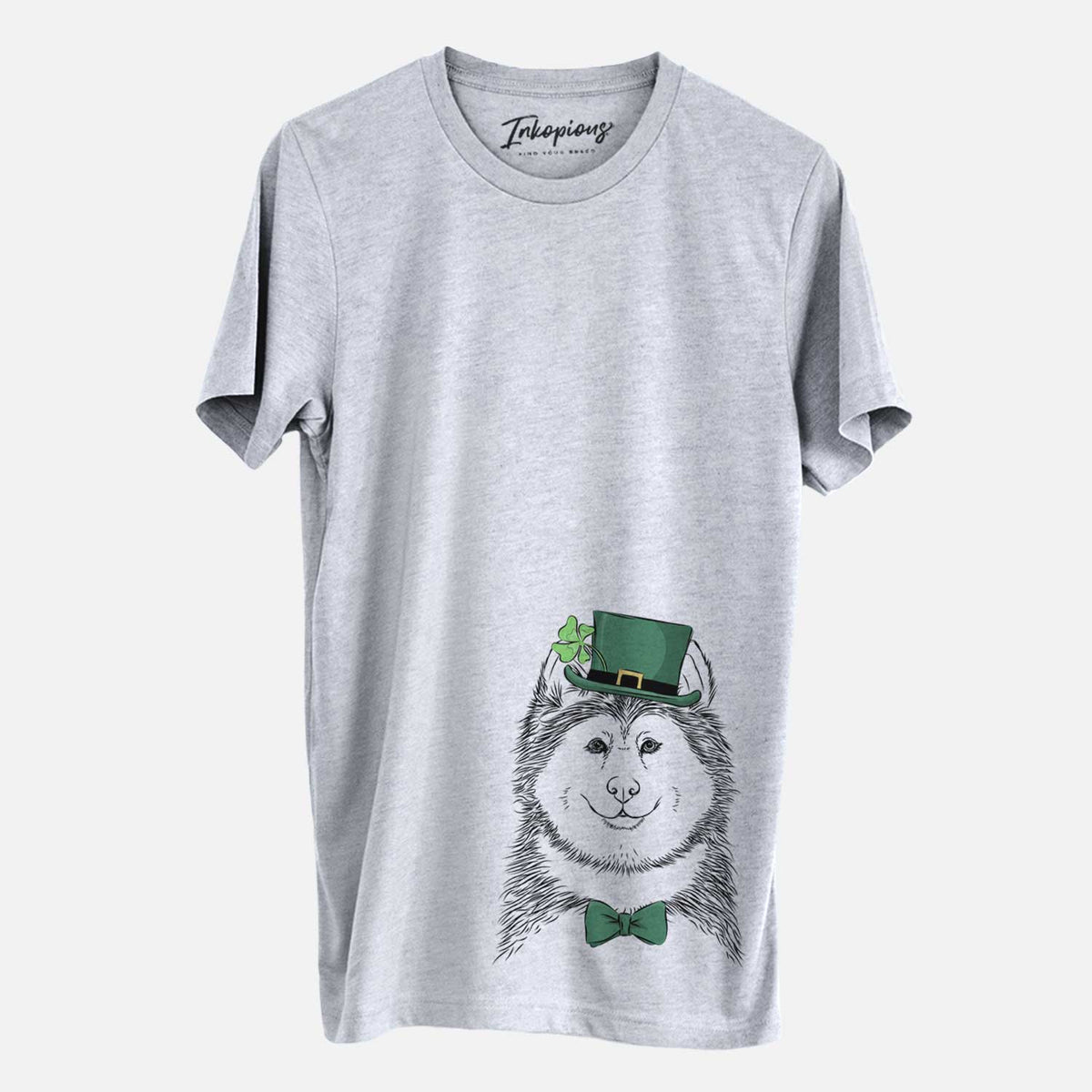 St. Patrick's Loki the Malamute - Unisex Crewneck