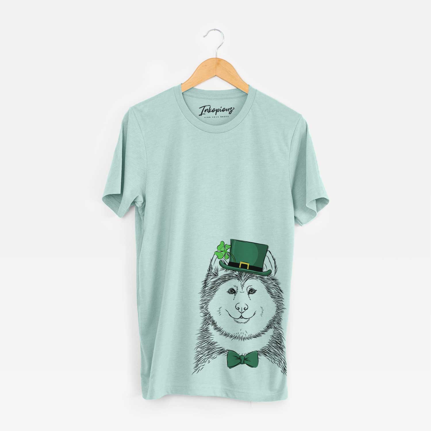 St. Patrick's Loki the Malamute - Unisex Crewneck