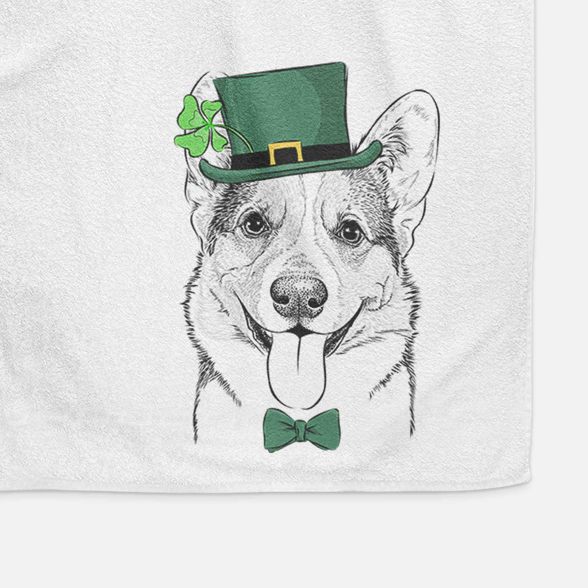 Loki the Corgi Decorative Hand Towel