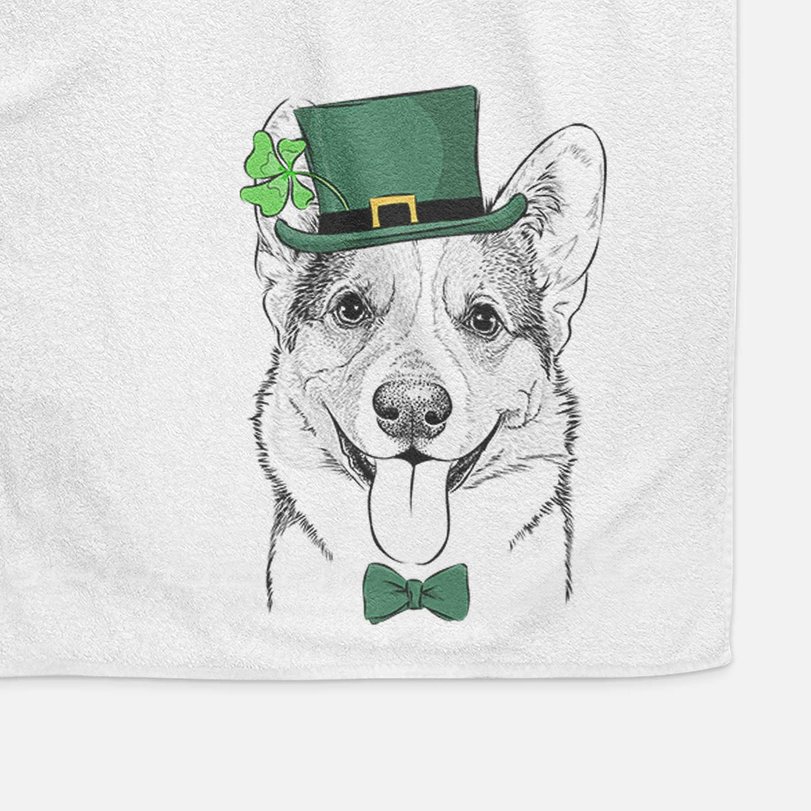 Loki the Corgi Decorative Hand Towel
