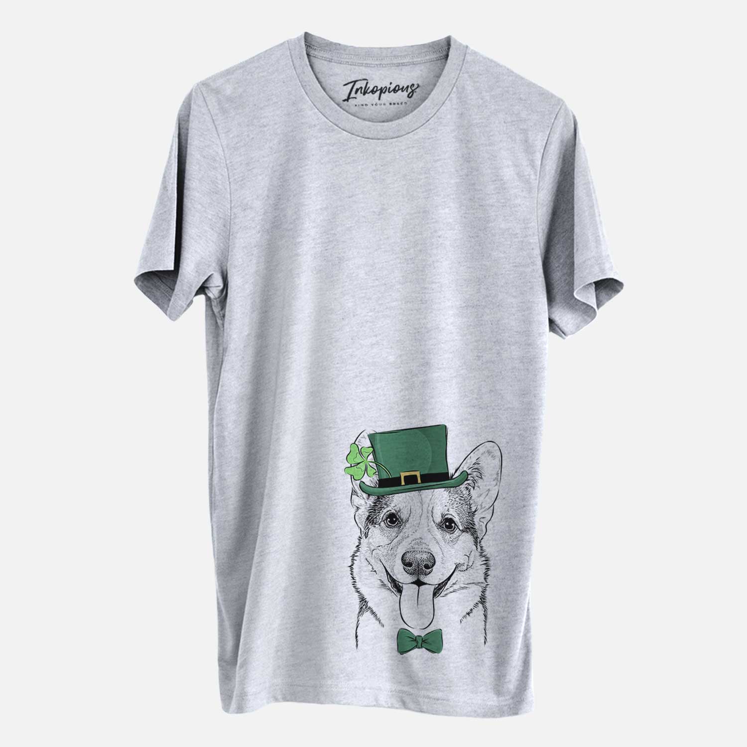 St. Patrick's Loki the Corgi - Unisex Crewneck