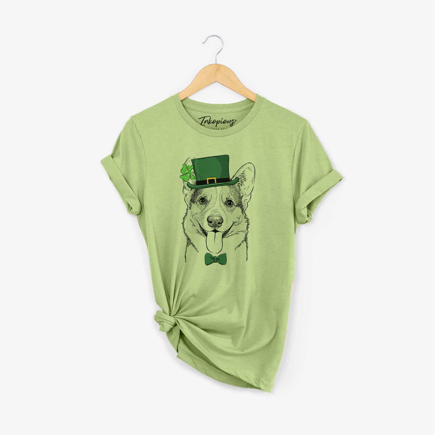 St. Patrick's Loki the Corgi - Unisex Crewneck