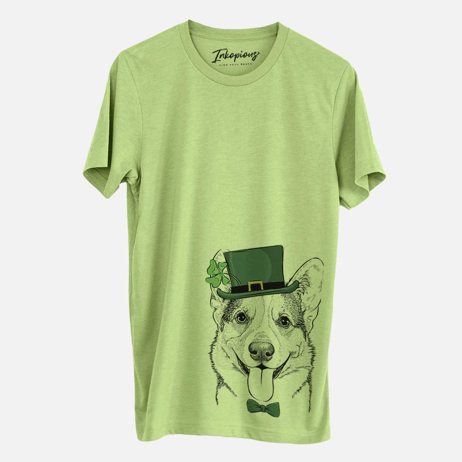 St. Patrick's Loki the Corgi - Unisex Crewneck