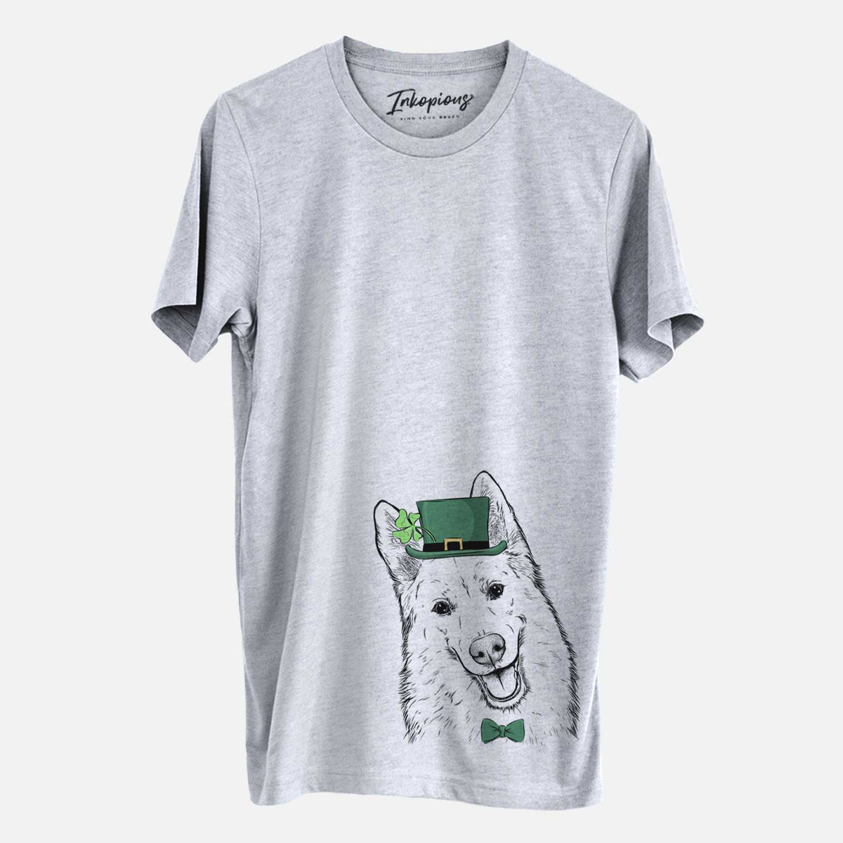 St. Patrick's Loki the Husky Shepherd Mix - Unisex Crewneck