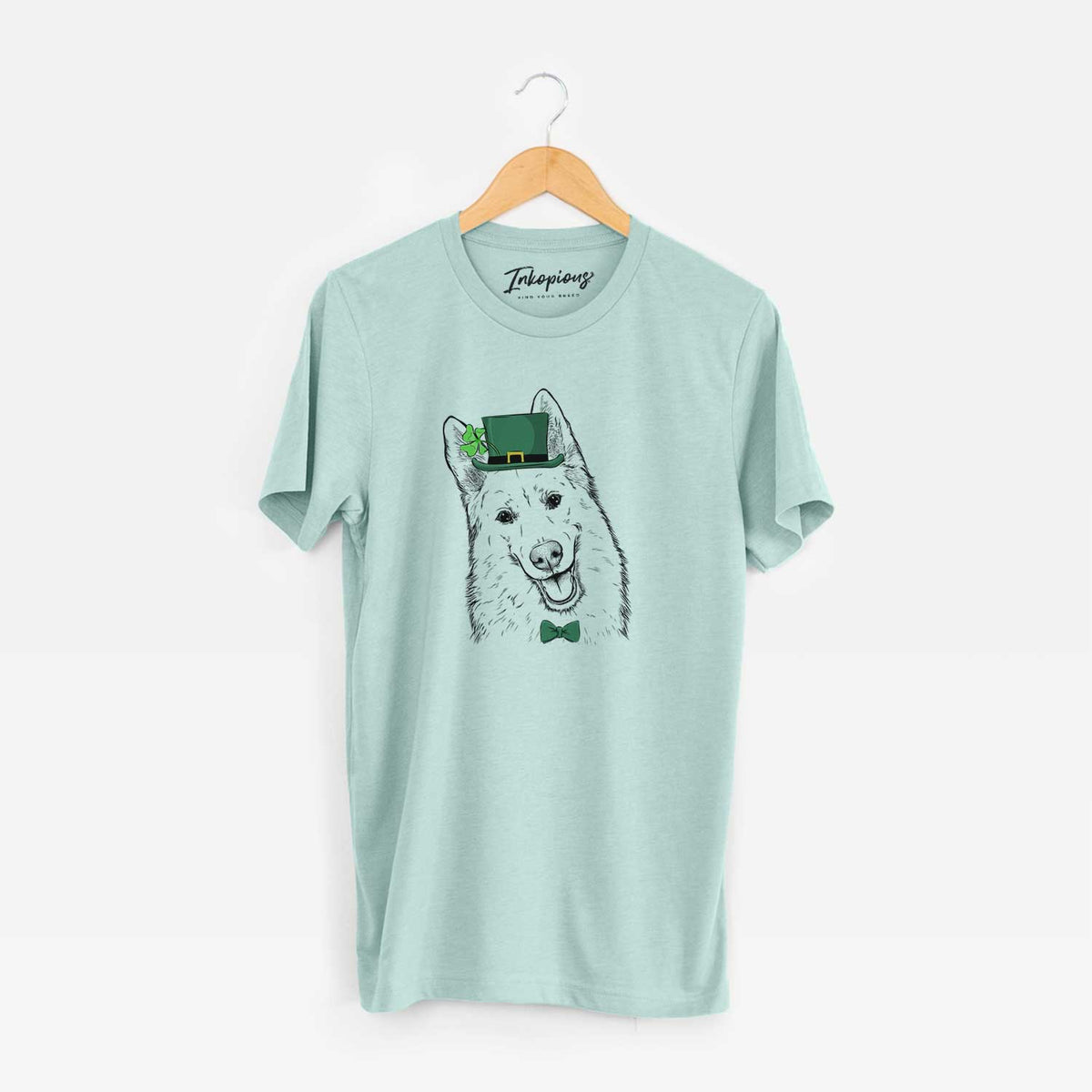 St. Patrick's Loki the Husky Shepherd Mix - Unisex Crewneck