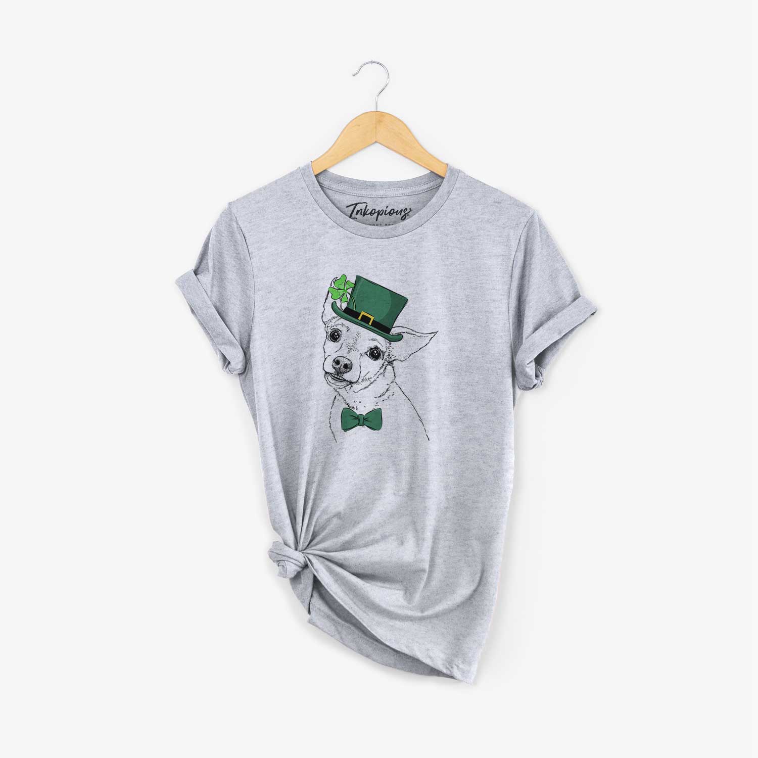 St. Patrick's Lola the Chiweenie - Unisex Crewneck