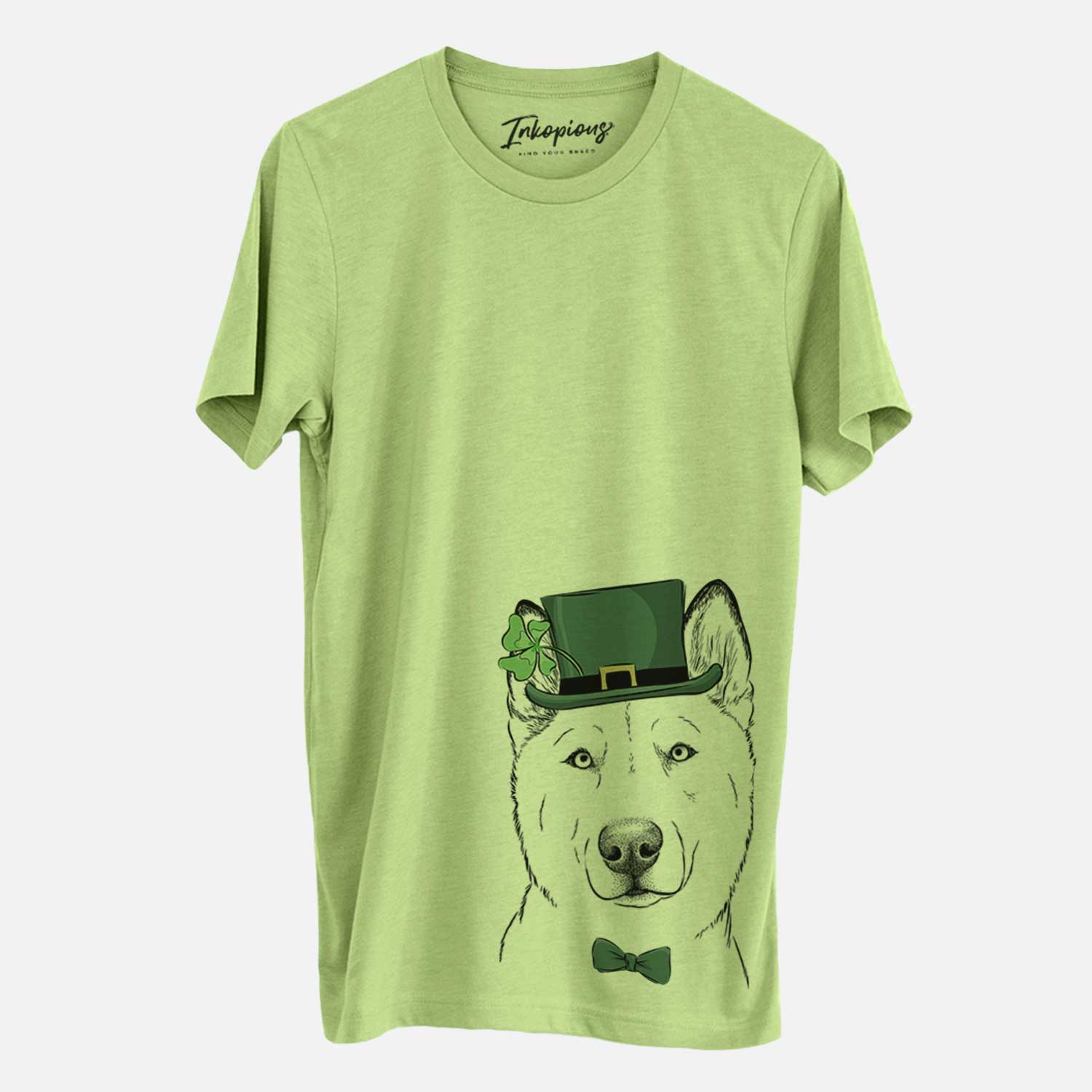 St. Patrick's London the Siberian Husky - Unisex Crewneck