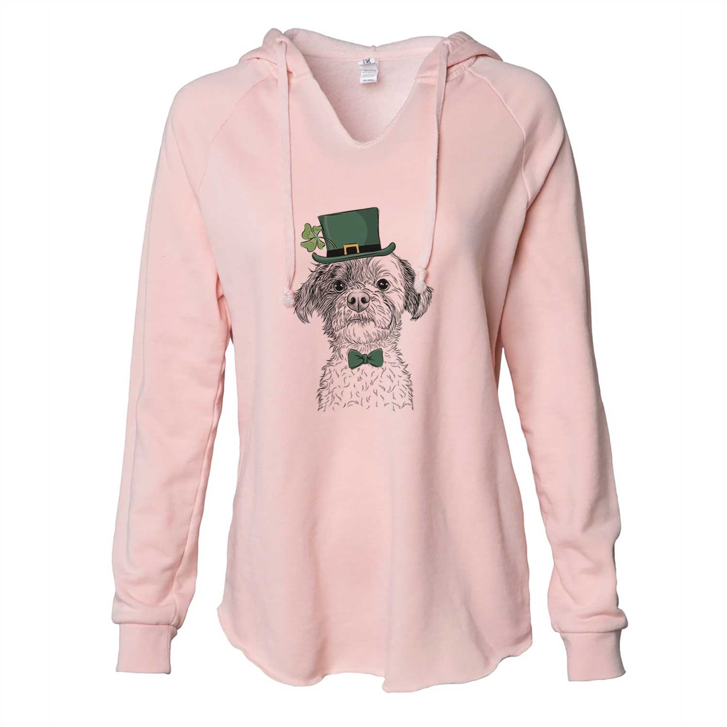 St. Patrick's Louise the Havanese - Cali Wave Hooded Sweatshirt