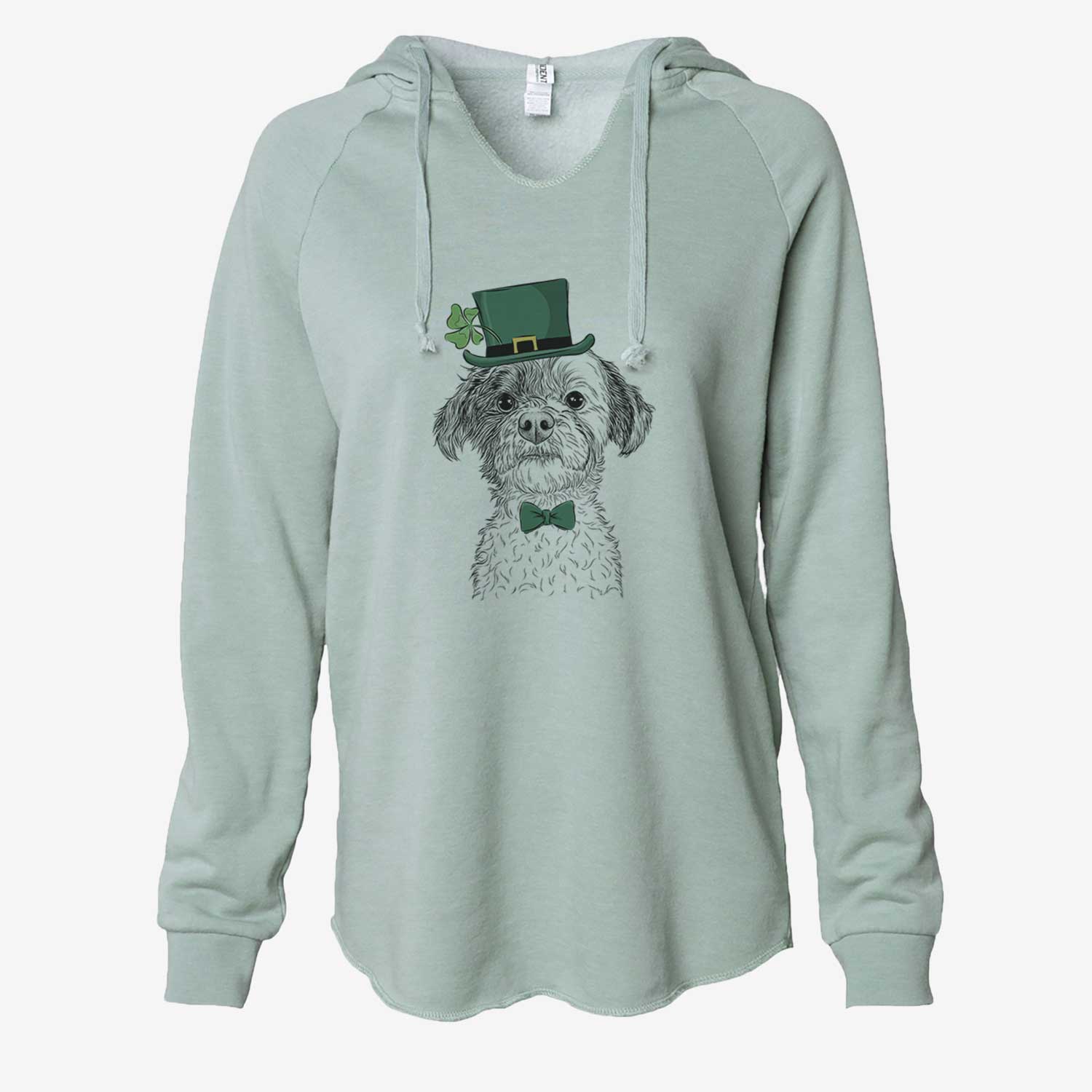 St. Patrick's Louise the Havanese - Cali Wave Hooded Sweatshirt