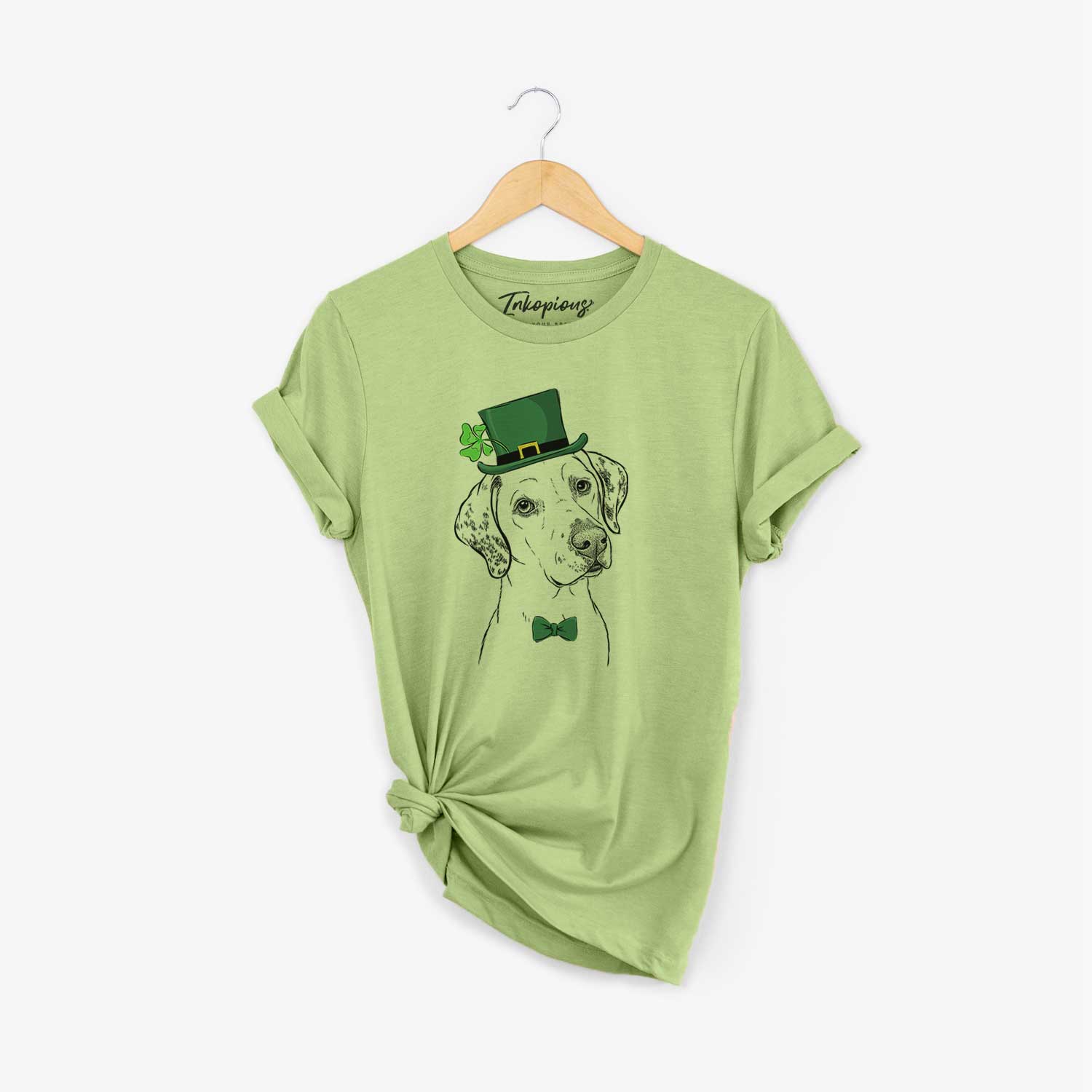 St. Patrick's Lucky the Dalmatian - Unisex Crewneck