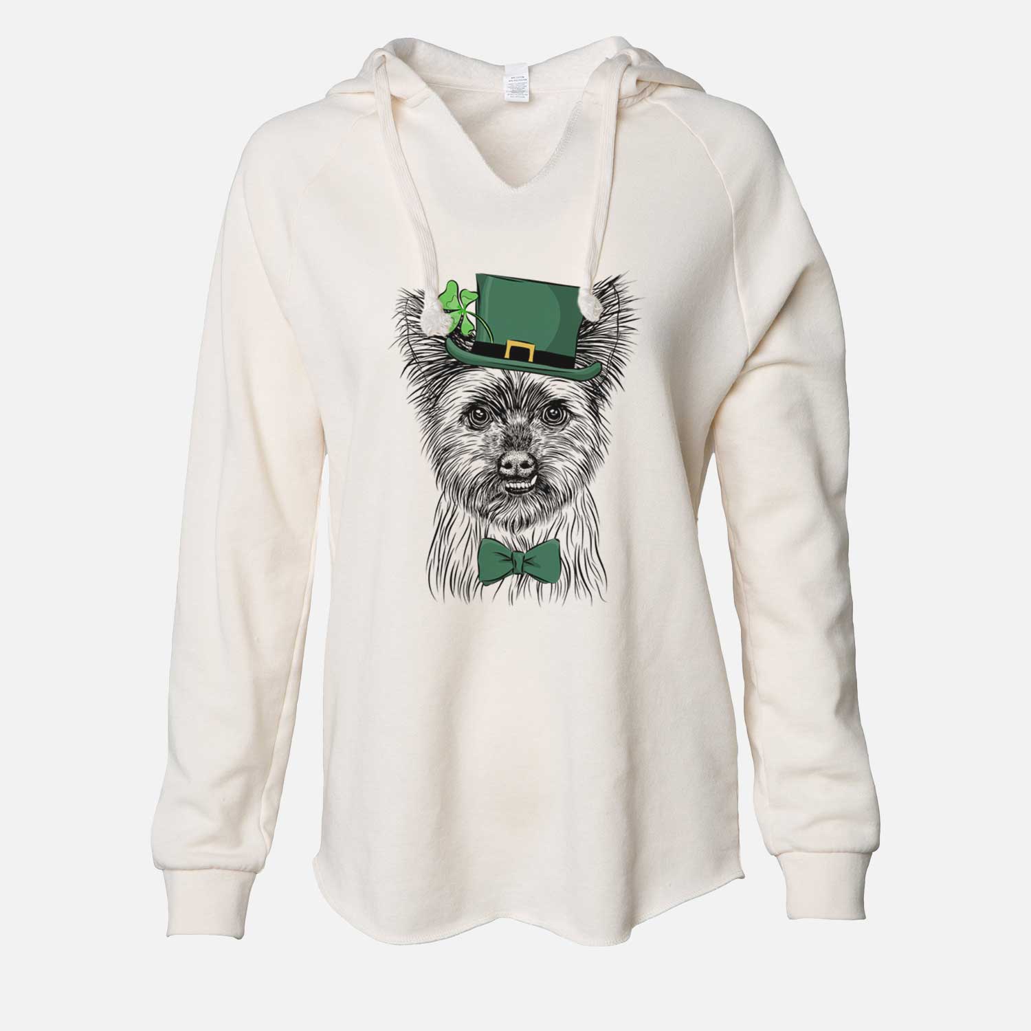 St. Patrick's Lucy the Mixed Breed - Cali Wave Hooded Sweatshirt