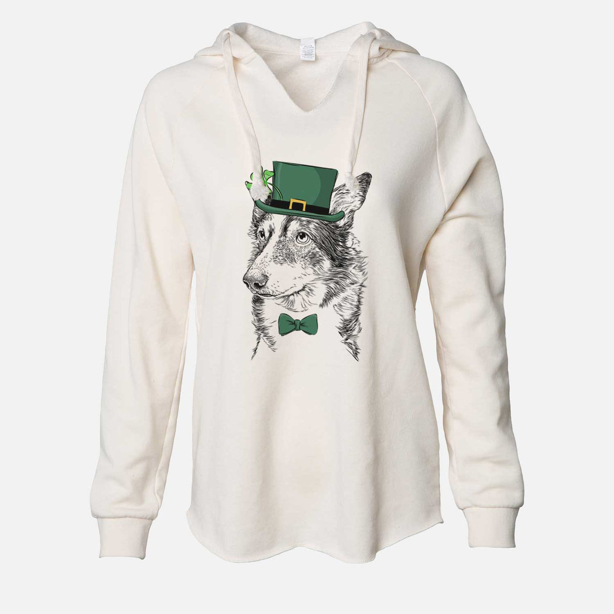 St. Patrick's Lucy Goosey the Mixed Breed - Cali Wave Hooded Sweatshirt