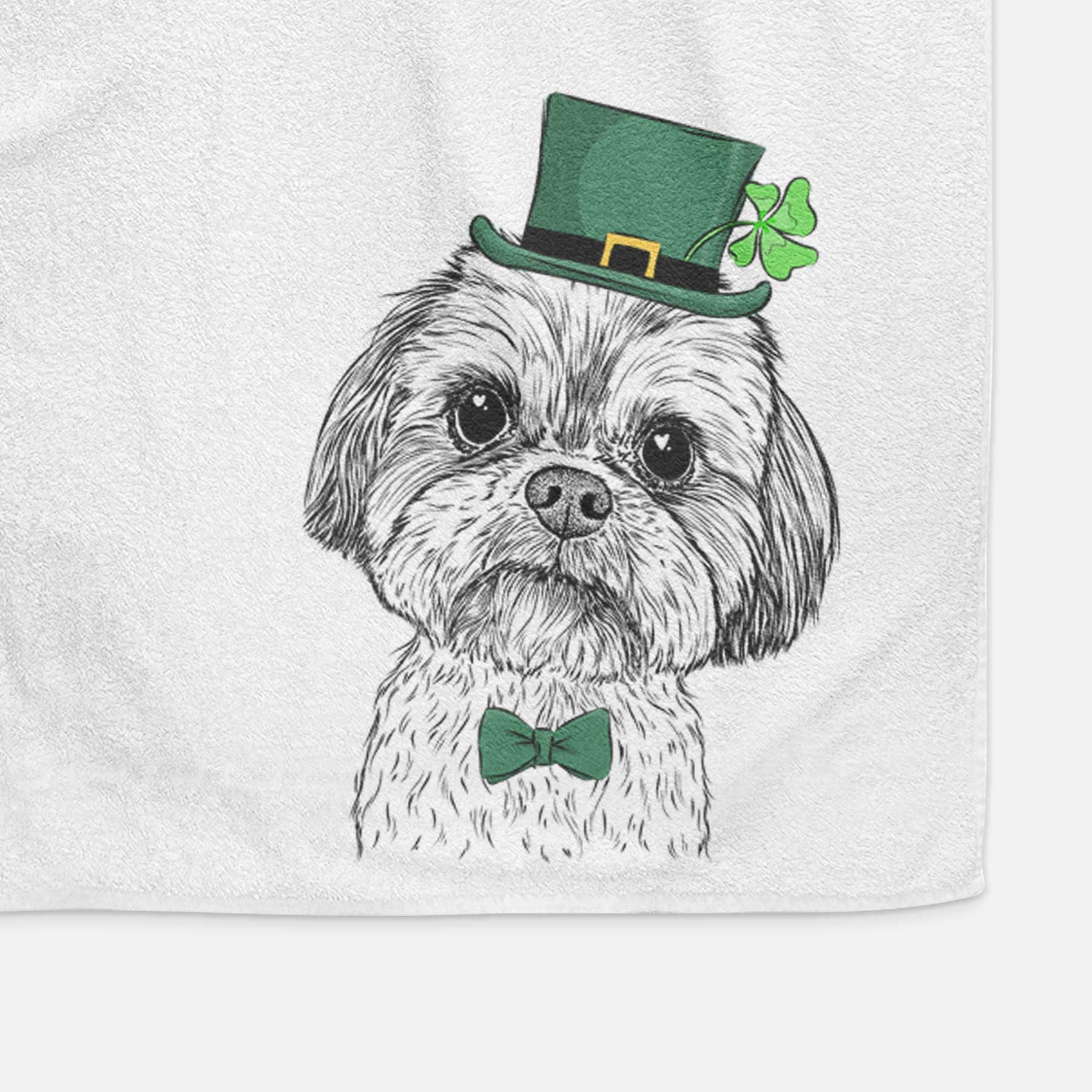 Lucy the Shorkie Decorative Hand Towel