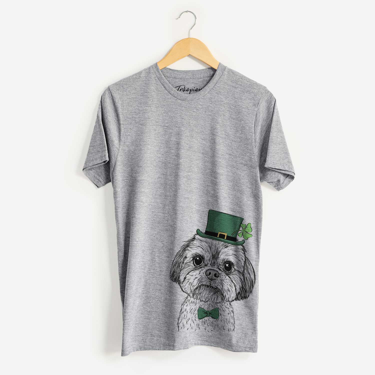 St. Patrick's Lucy the Shorkie - Unisex Crewneck