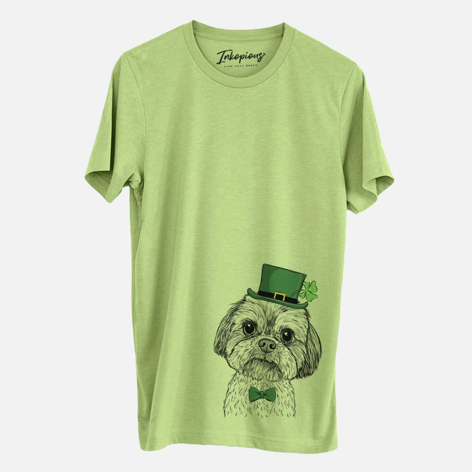 St. Patrick's Lucy the Shorkie - Unisex Crewneck