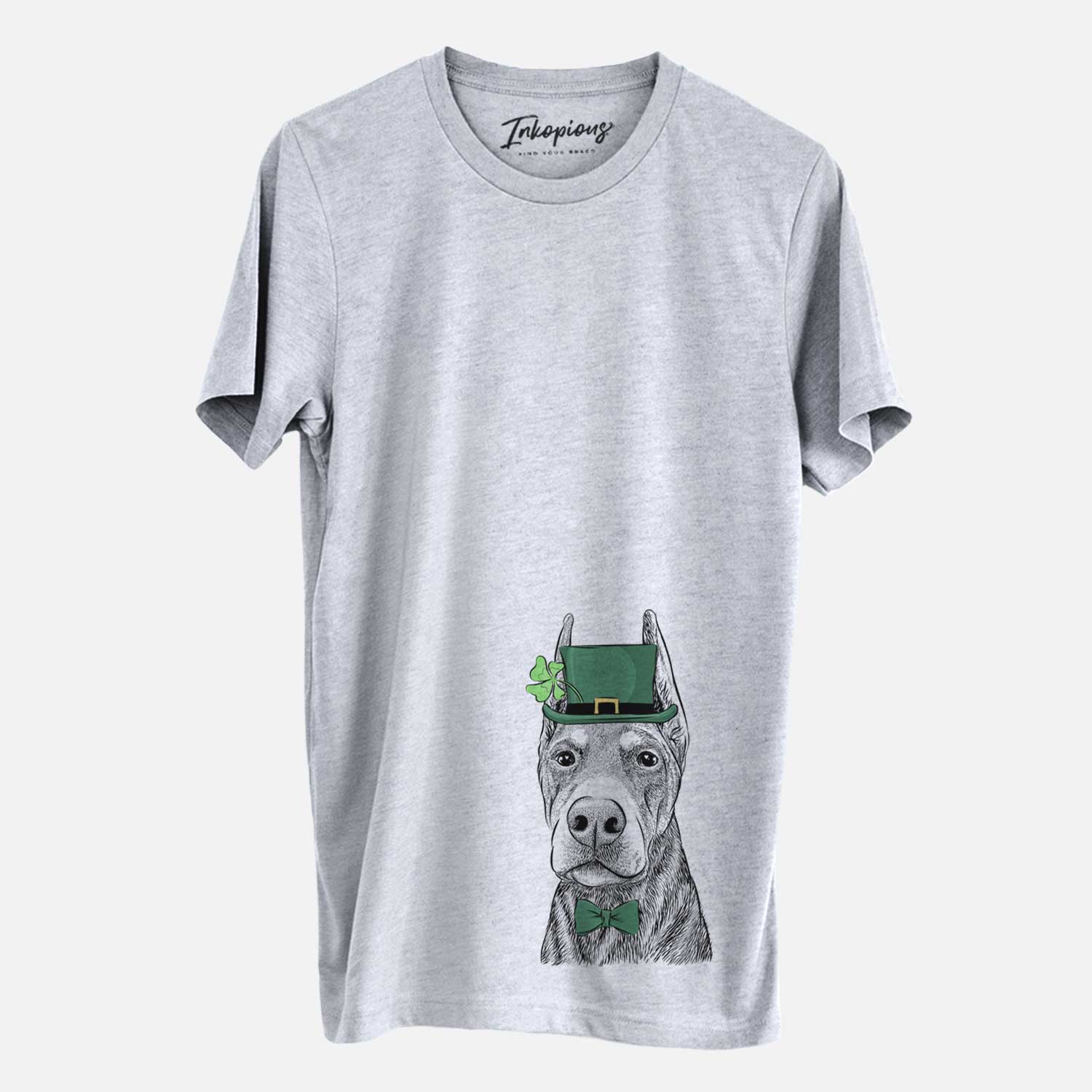 St. Patrick's Luna the Doberman Pinscher - Unisex Crewneck