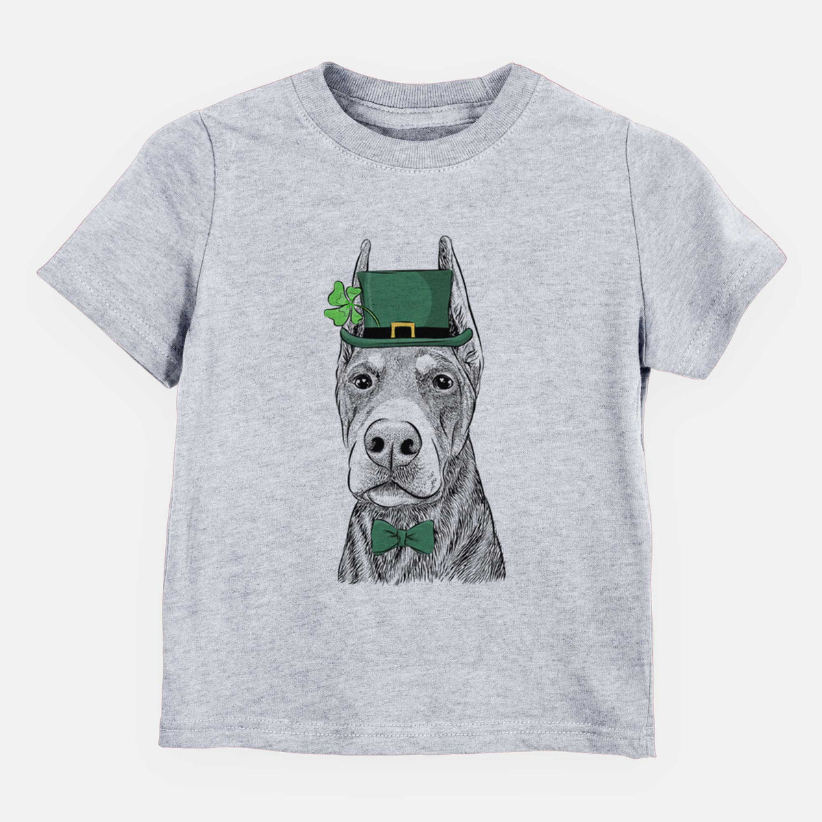 St. Patricks Luna the Doberman Pinscher - Kids/Youth/Toddler Shirt