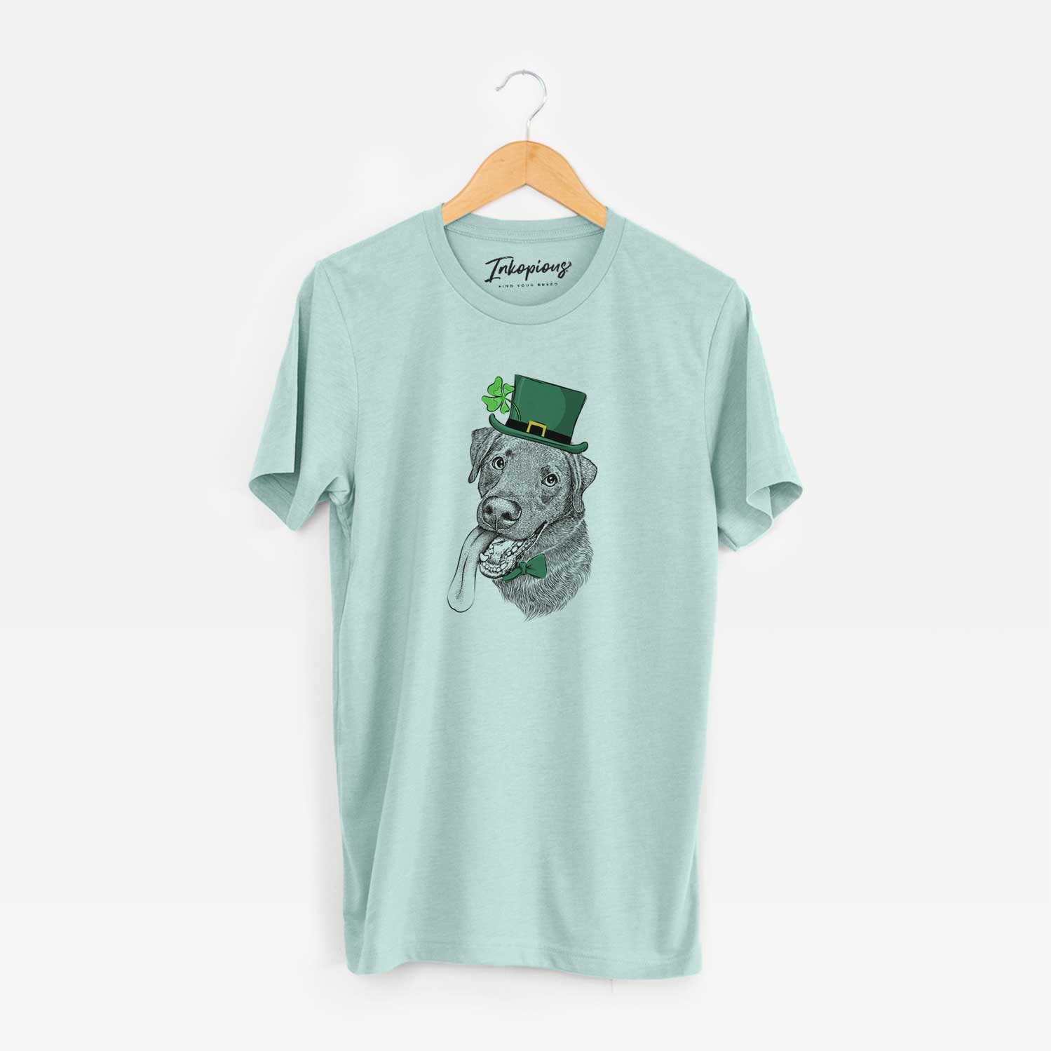 St. Patrick's Macaroni the Lab Mix - Unisex Crewneck