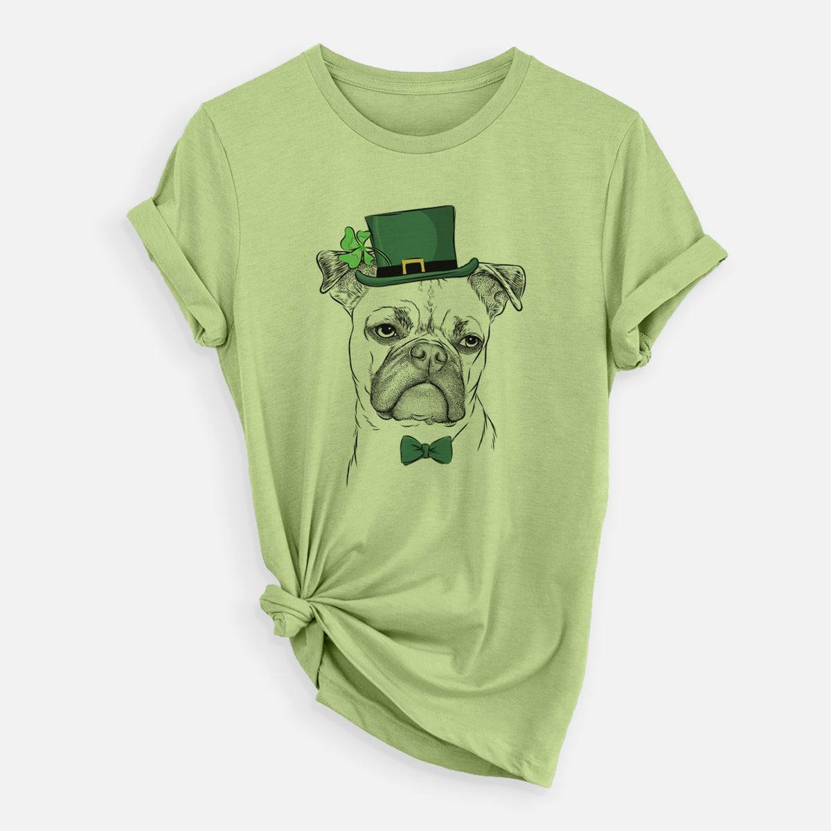 St. Patrick&#39;s Mack the Bugg (Boston Terrier/Pug) - Unisex Crewneck