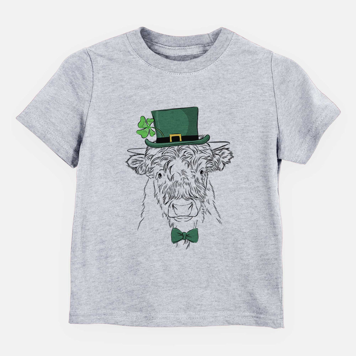 St. Patricks Mack the Scottish Highland Cow - Kids/Youth/Toddler Shirt