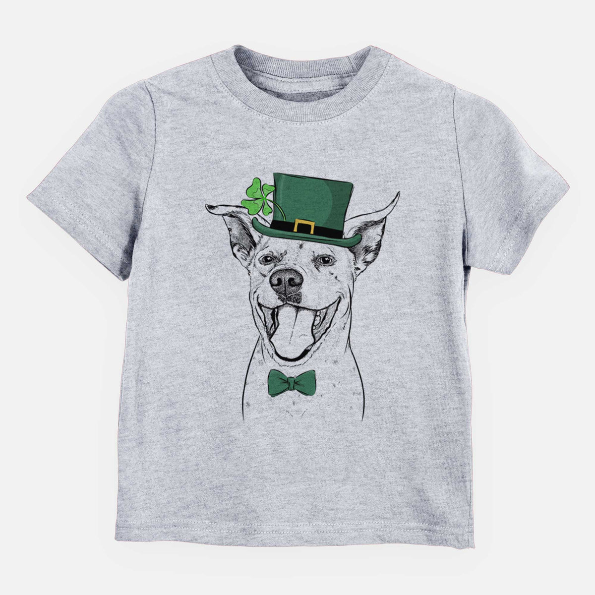 St. Patricks Maddie the Dalmatian Pitbull Mix - Kids/Youth/Toddler Shirt