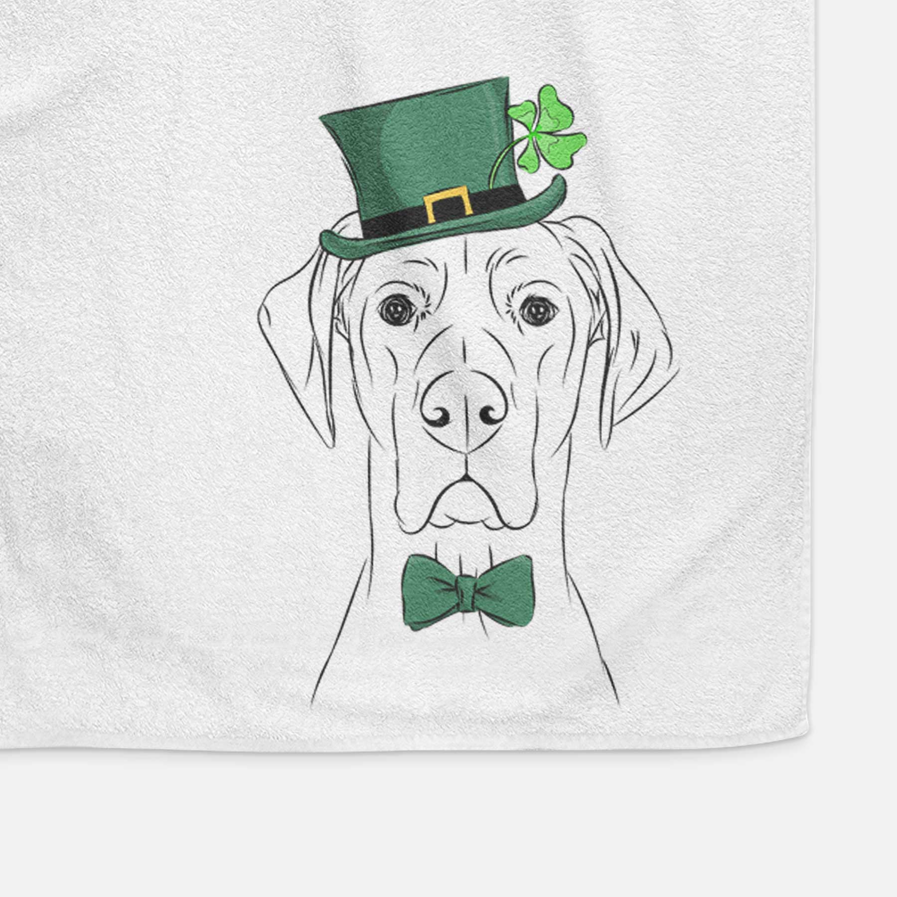 Maddox the Great Dane Decorative Hand Towel