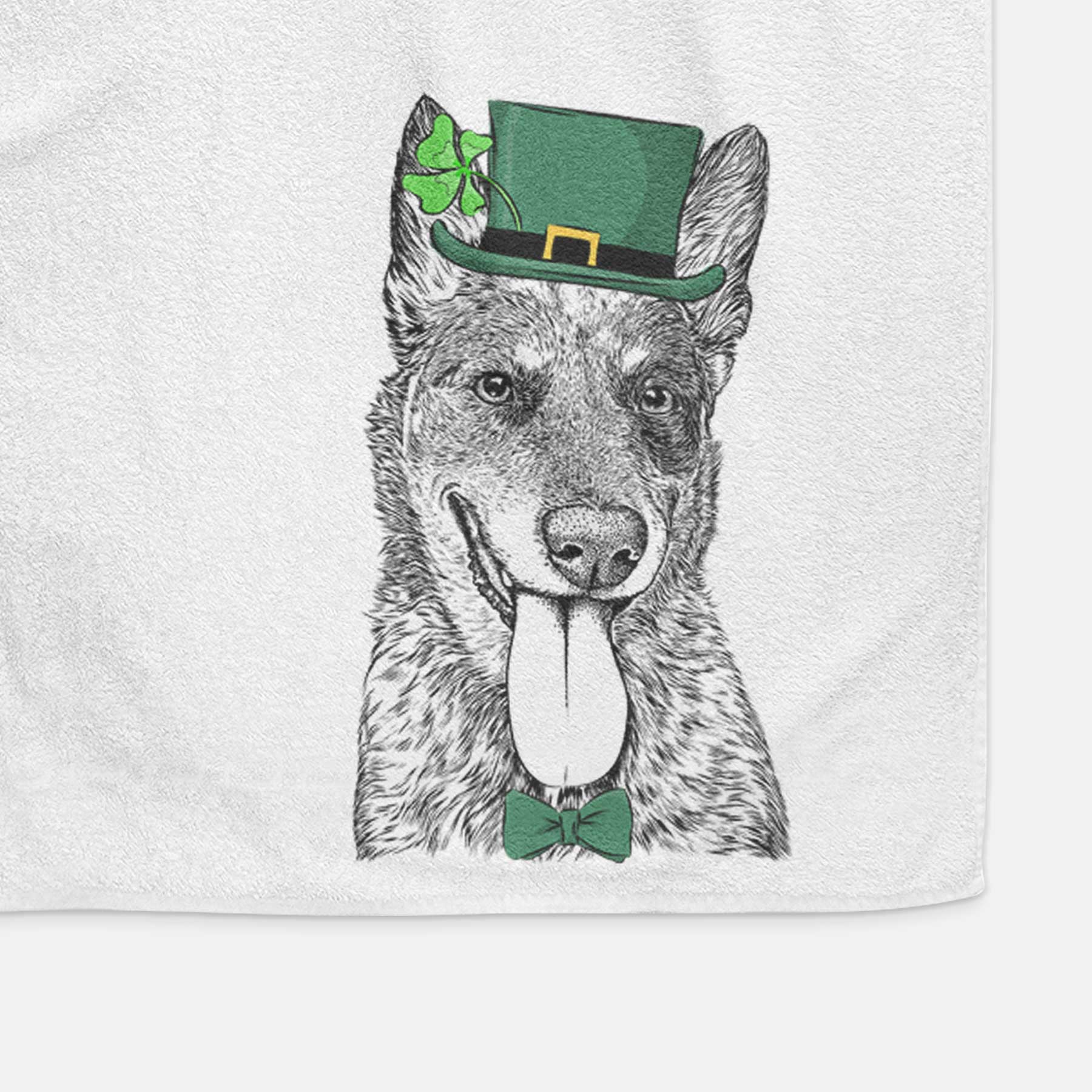 Madison the Blue Heeler Decorative Hand Towel