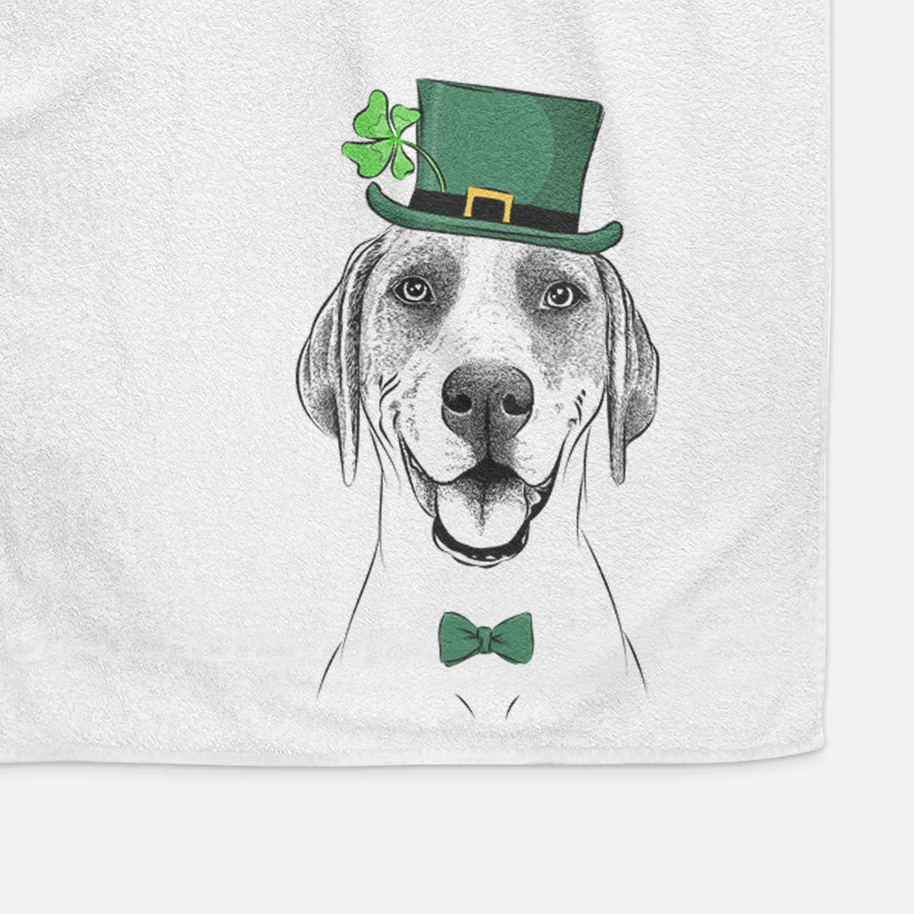 Maggie the Treeing Walker Coonhound Decorative Hand Towel