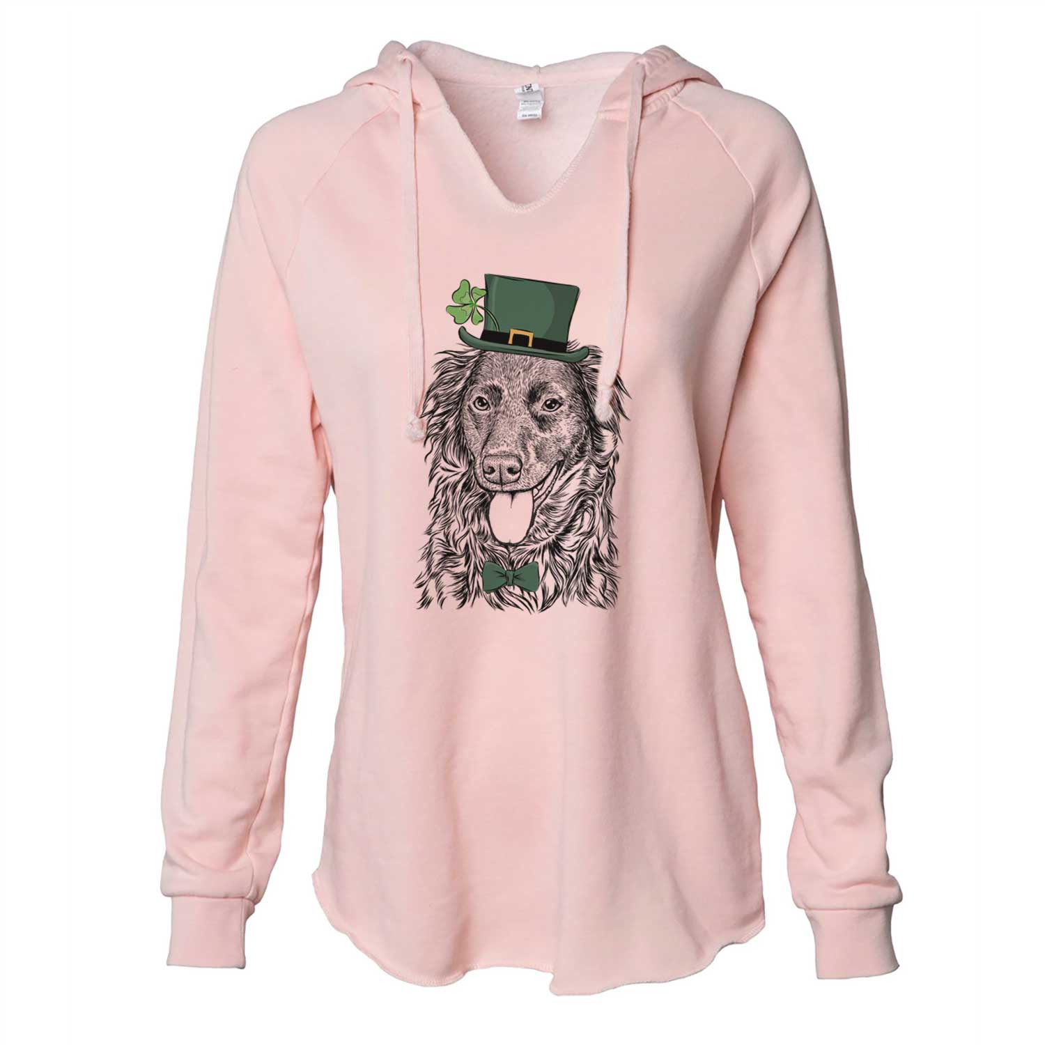 St. Patrick's Maisie Mae the Aussiedor - Cali Wave Hooded Sweatshirt