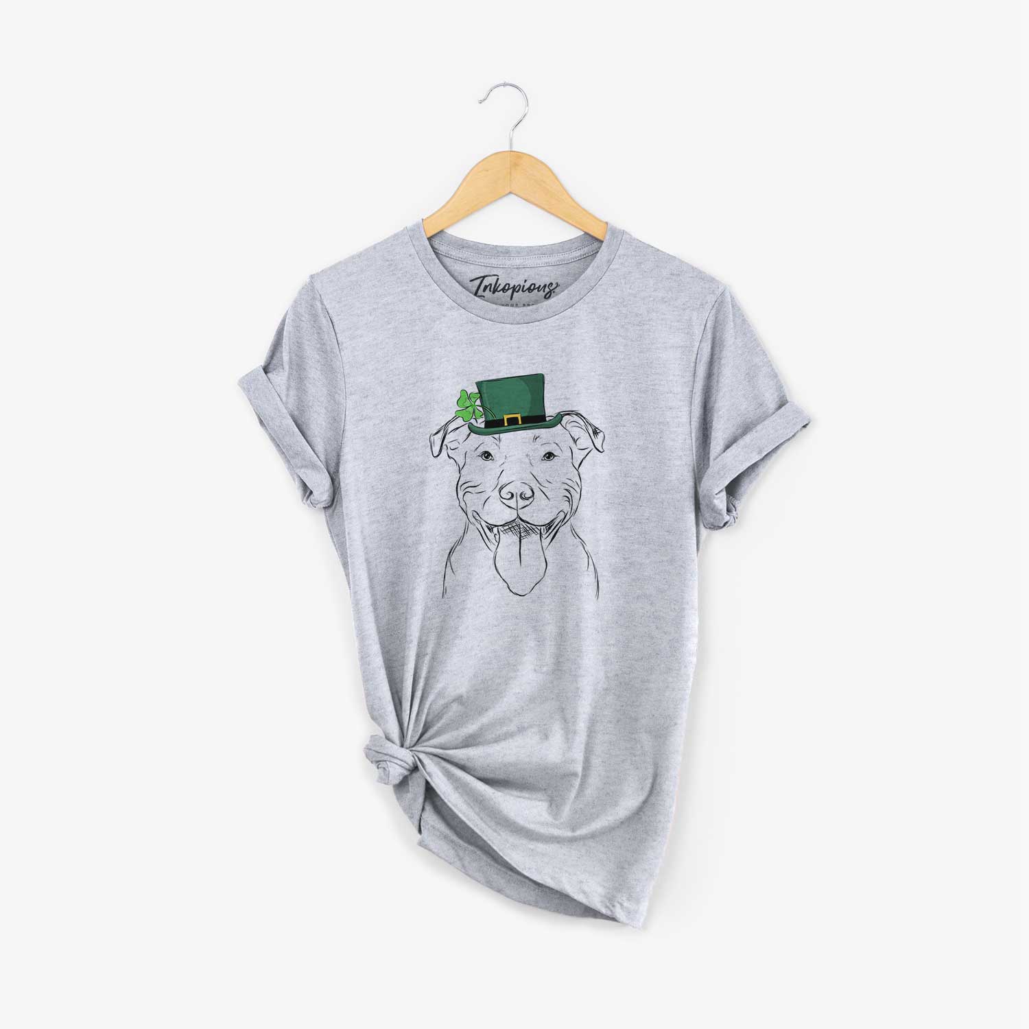 St. Patrick's Major the Pitbull - Unisex Crewneck