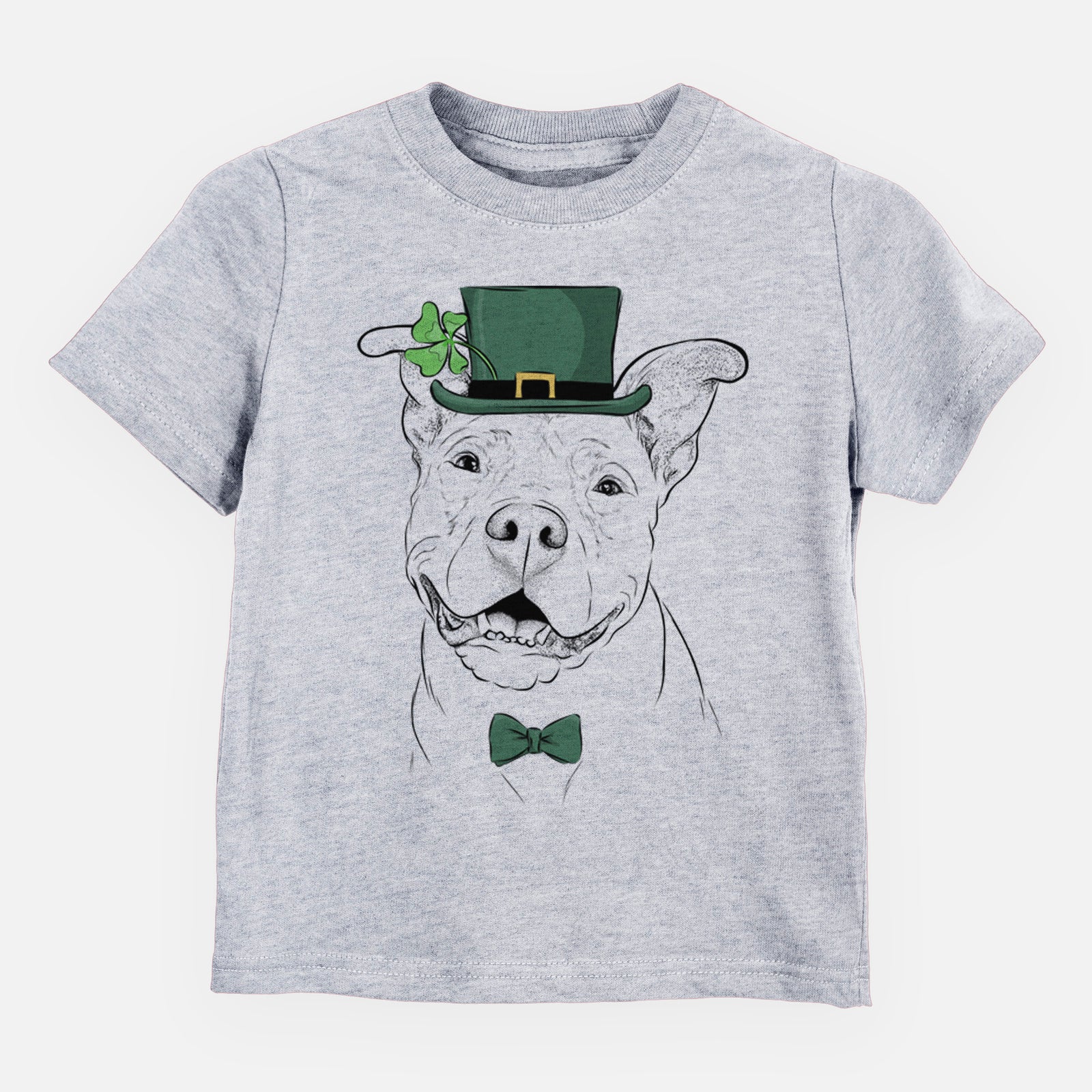 St. Patricks Malibu the Staffordshire Terrier/Pitbull Mix - Kids/Youth/Toddler Shirt