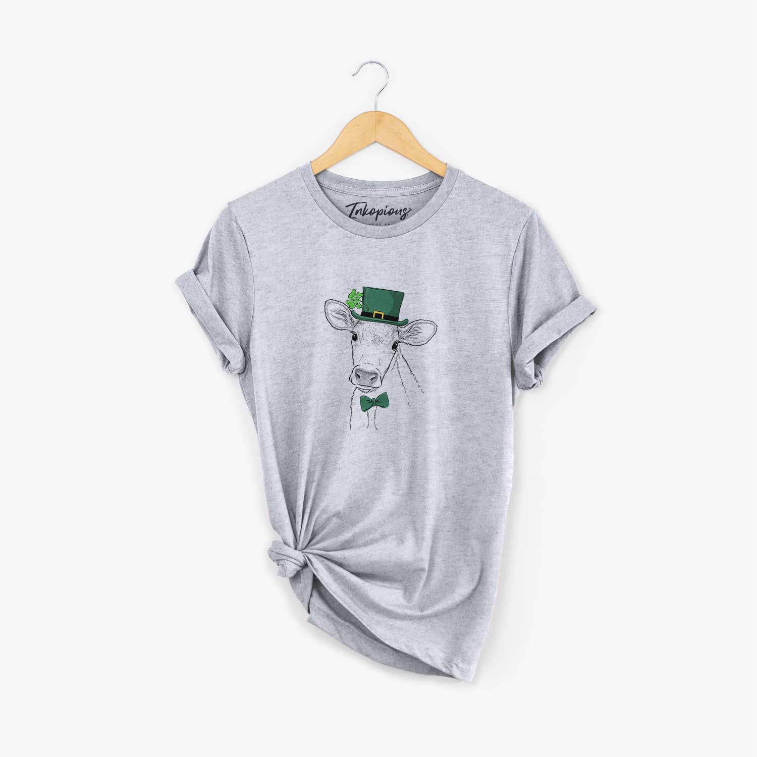 St. Patrick's Malu the Cow - Unisex Crewneck