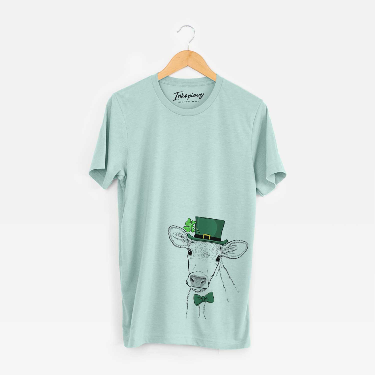 St. Patrick's Malu the Cow - Unisex Crewneck