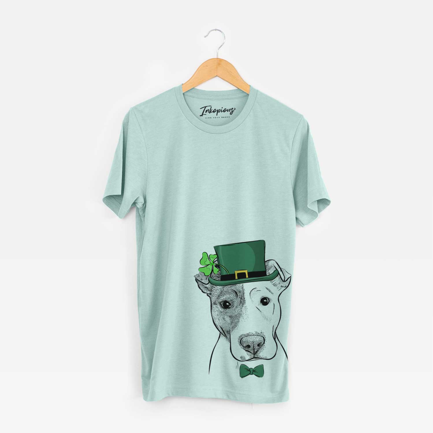 St. Patrick's Manchi the Pitbull Mix - Unisex Crewneck