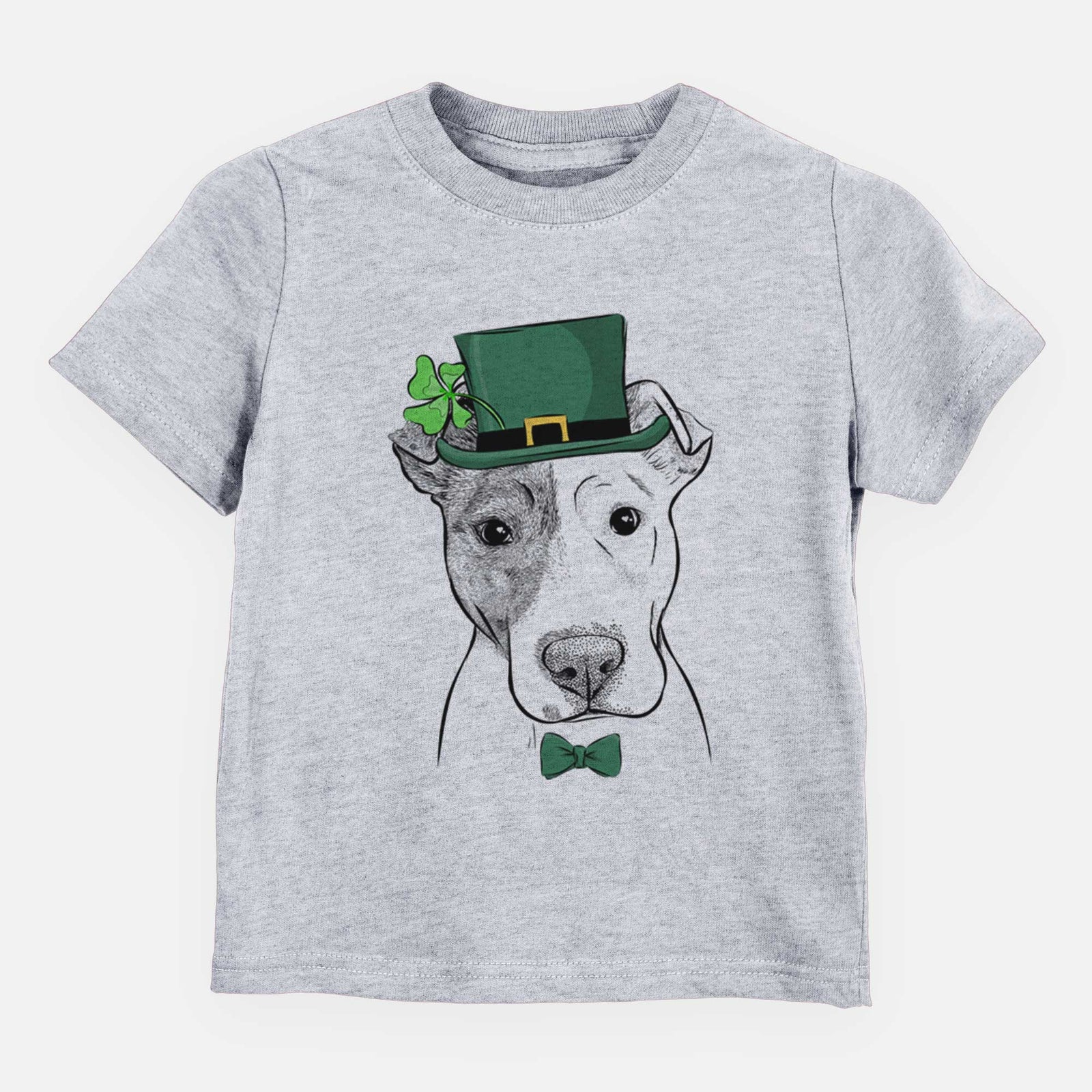 St. Patricks Manchi the Pitbull Mix - Kids/Youth/Toddler Shirt