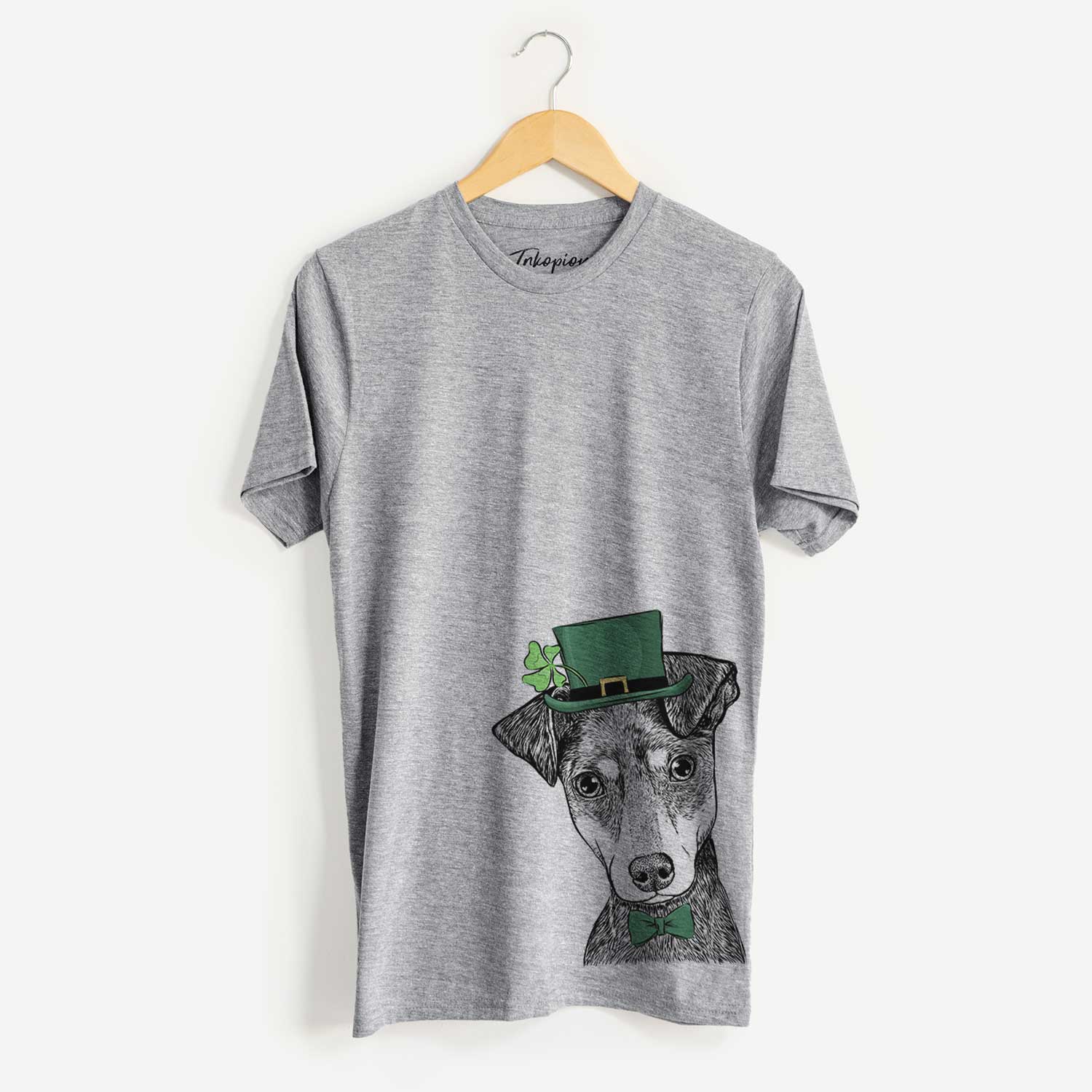 St. Patrick's Manny the Manchester Terrier - Unisex Crewneck