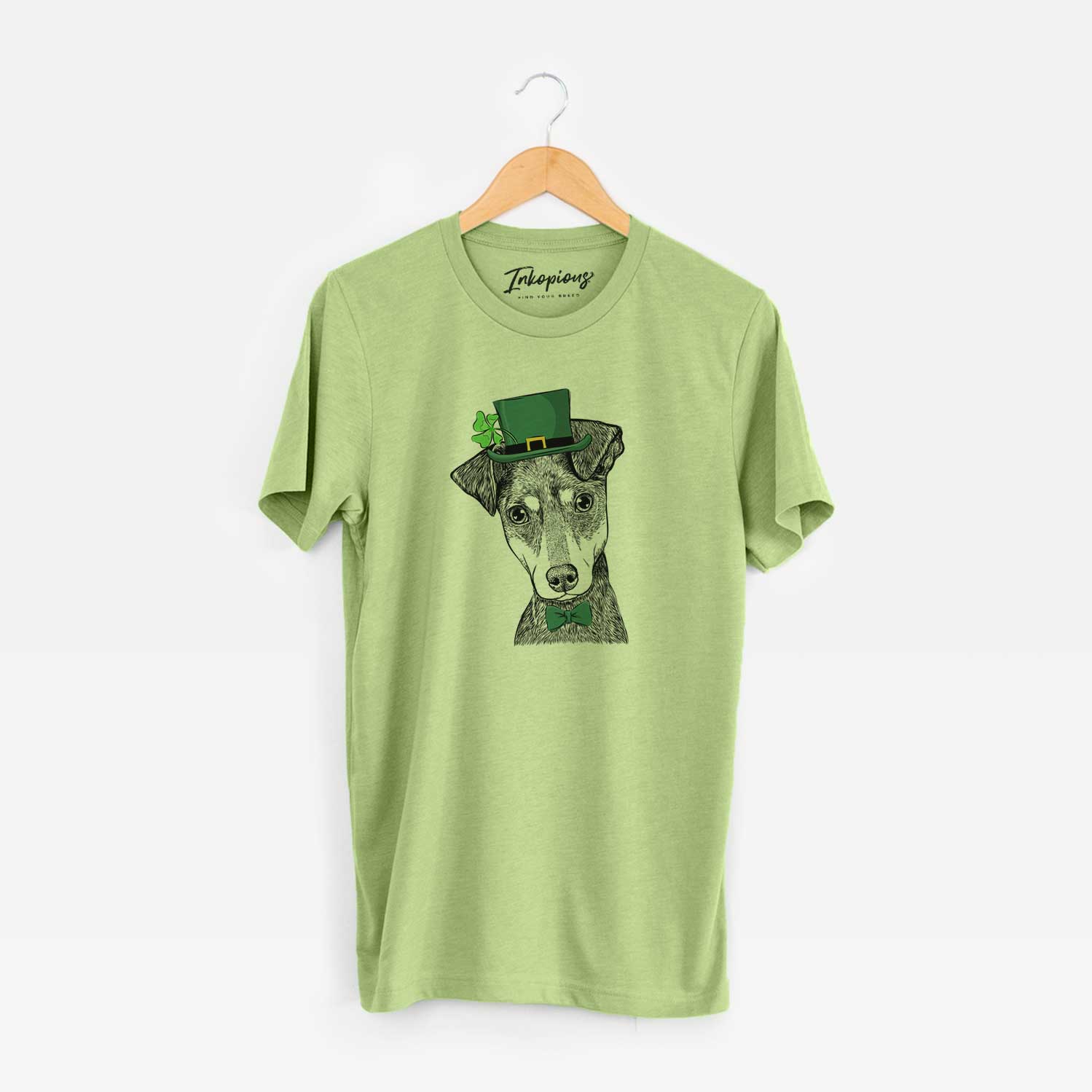 St. Patrick's Manny the Manchester Terrier - Unisex Crewneck