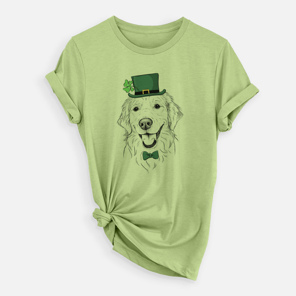 St. Patrick&#39;s Maple the Golden Retriever - Unisex Crewneck