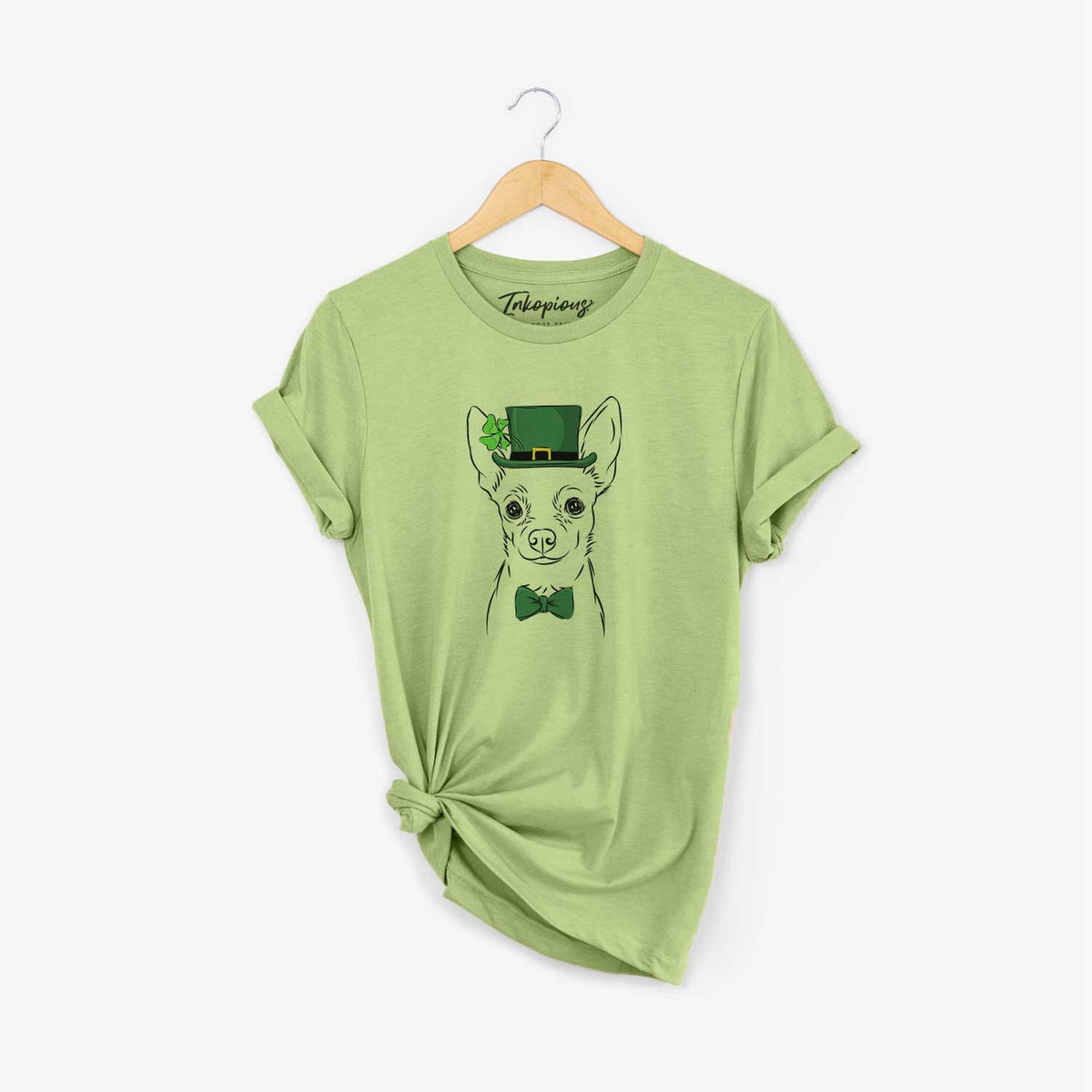 St. Patrick&#39;s Martini the Chihuahua - Unisex Crewneck